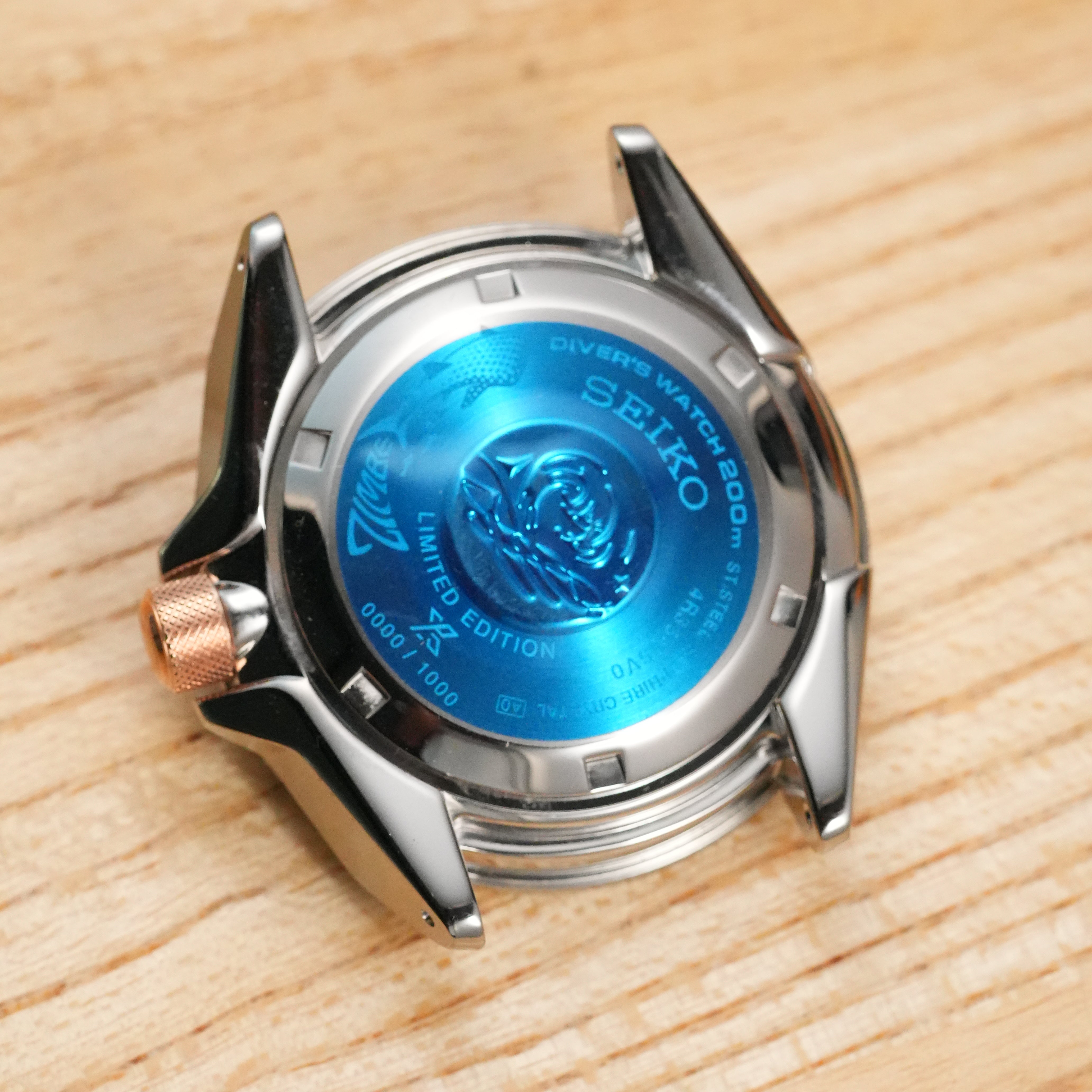 Seiko SRPJ29: "King Samurai" Zimbe OEM Case