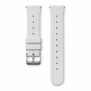 White Waffle: FKM Rubber Strap — studio listing photo