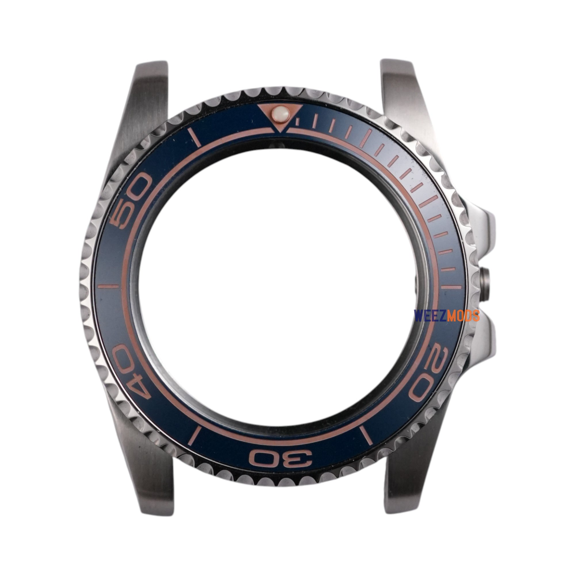 SKX007/SRPD OSPO: Blue Aegean in Rose Gold Markers