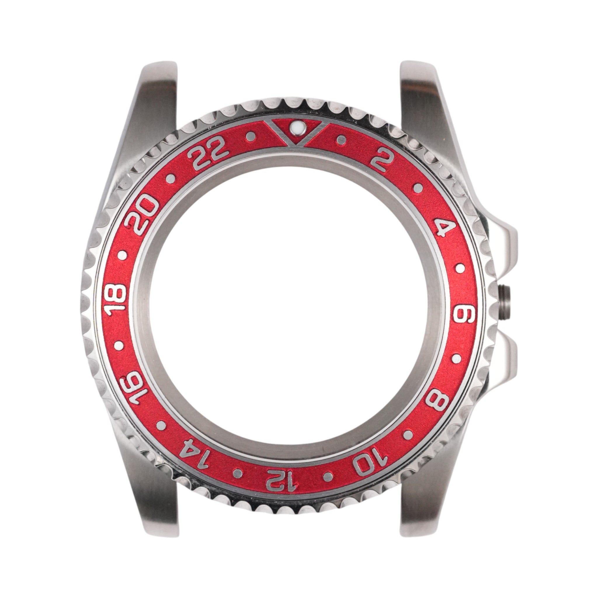 SKX007/SRPD GMT: Red with Silver Raised Numerals