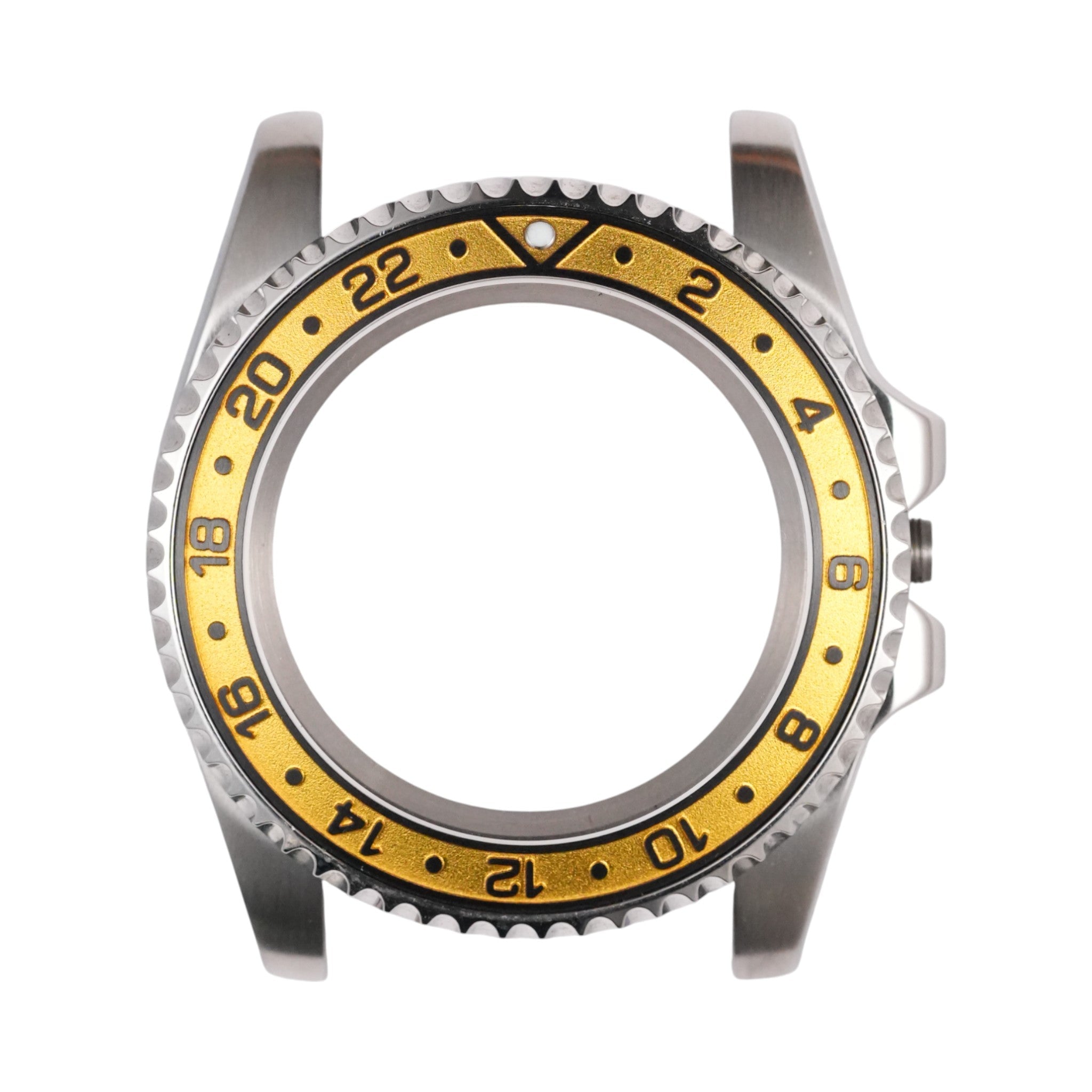 SKX007/SRPD GMT: Gold with Black Raised Numerals