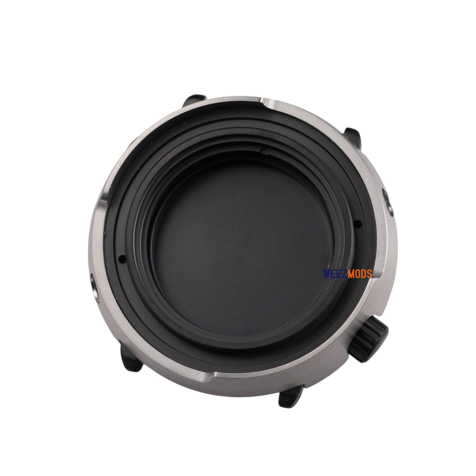 SKX007 Tuna: Matte Black with Silver Shroud