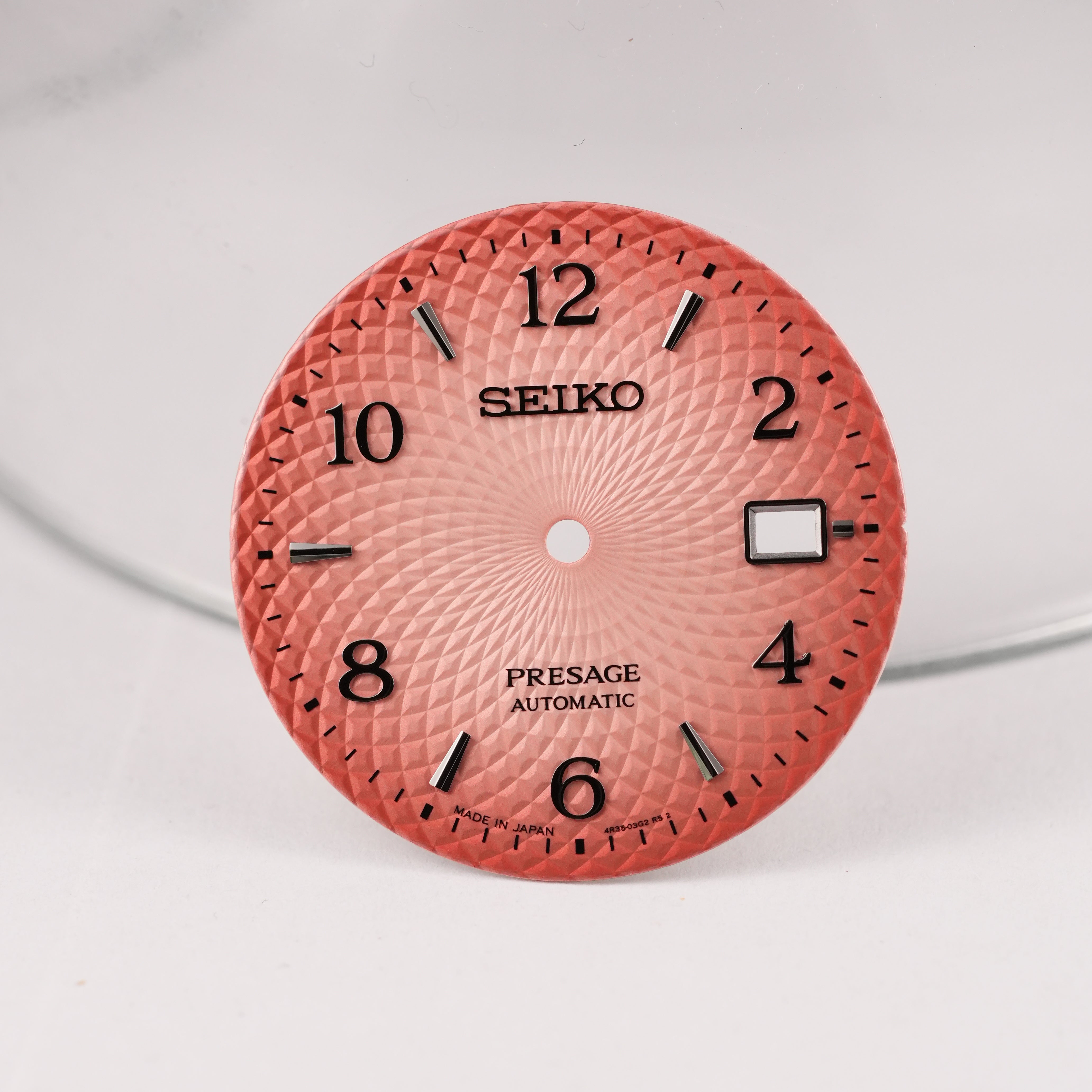 Seiko SRPE47J1 "Tequila/Salmon" OEM Dial