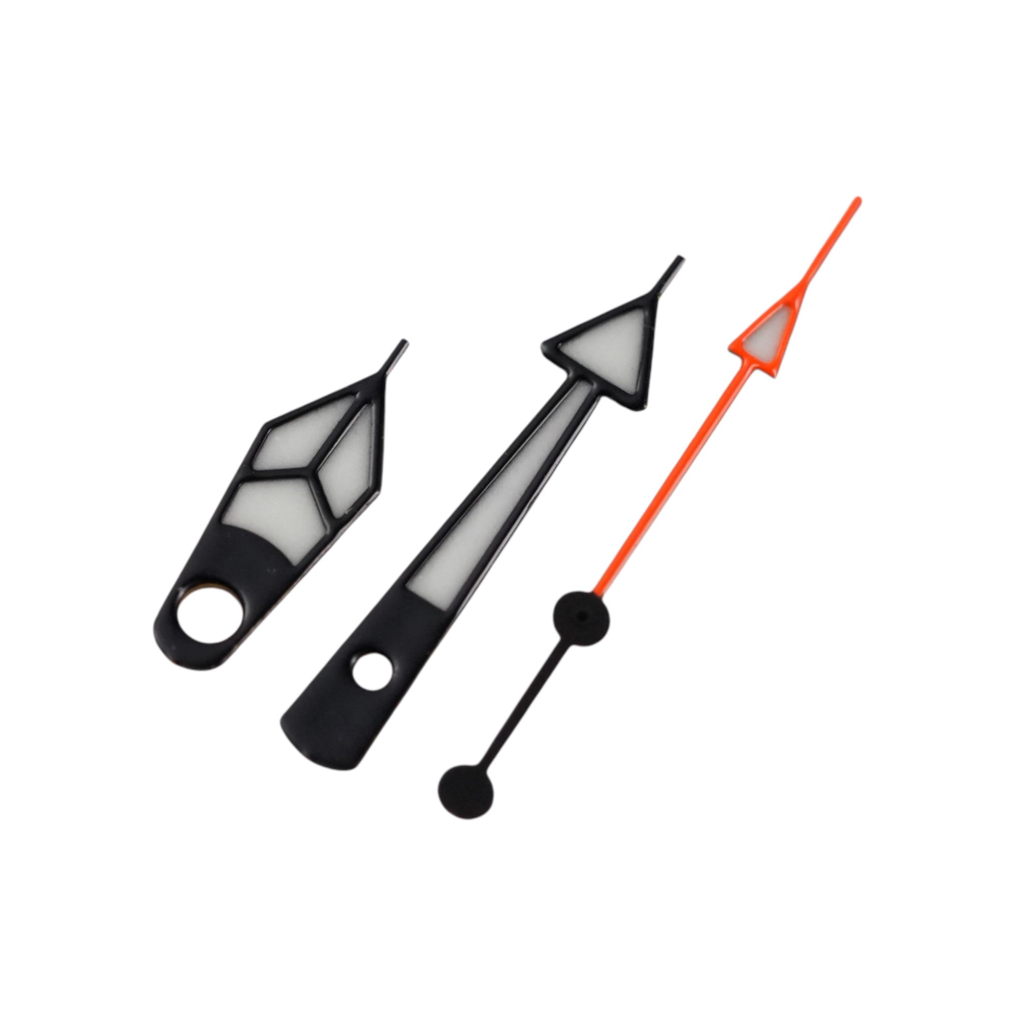 GS Diver: Polished Black w/ Orange Arrow