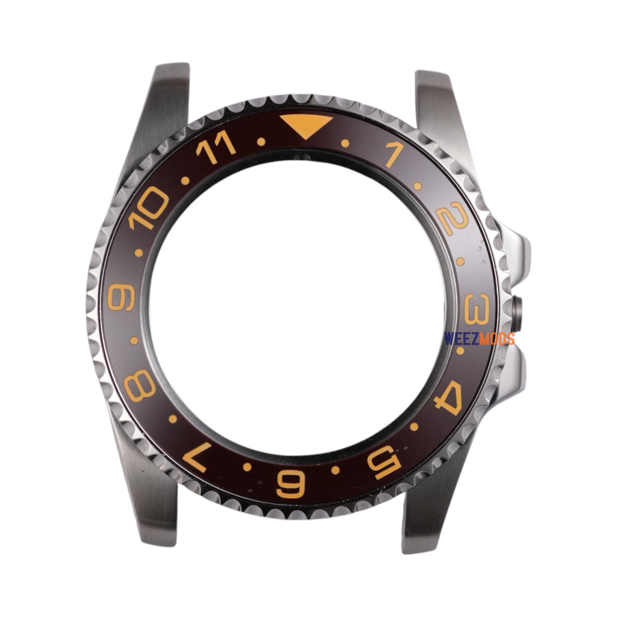 SKX007/SRPD Dual Time: Brown in Yellow Gold Markers