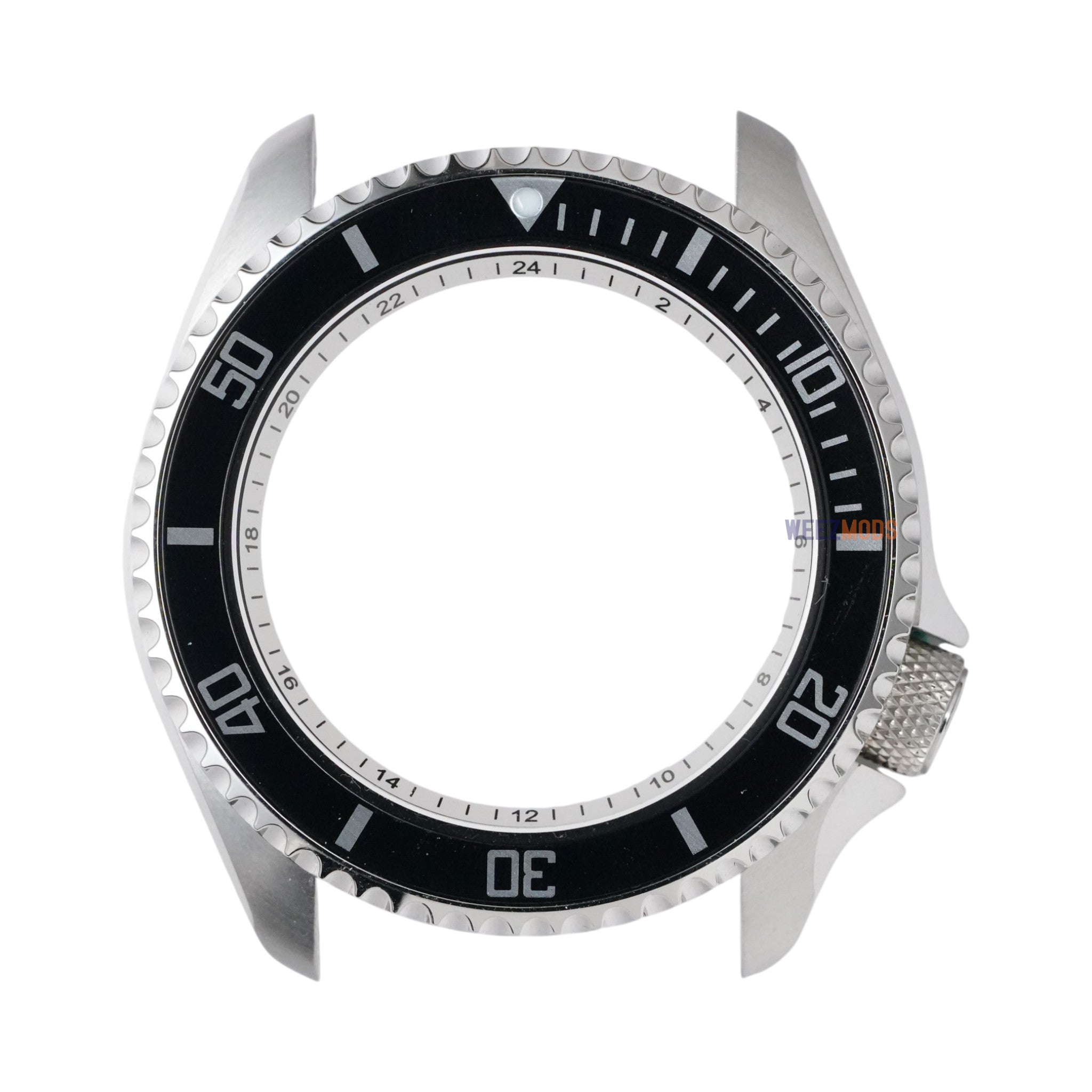 SKX007/SRPD Sub: Matte Black Bezel Insert (With Pip)