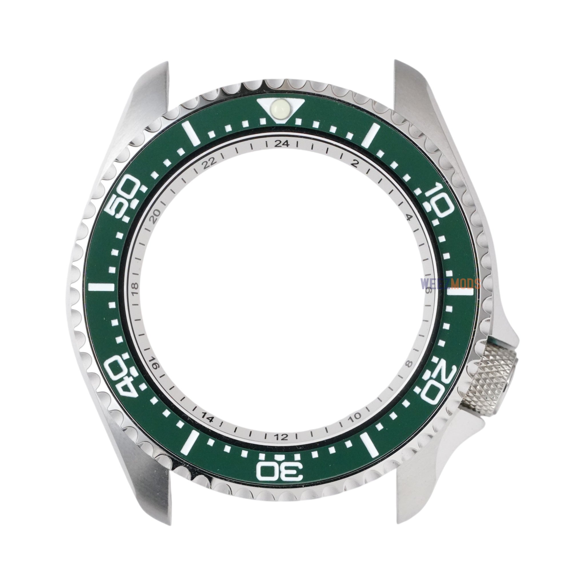 SKX007/SRPD MM300 Flat: Green with White Markers