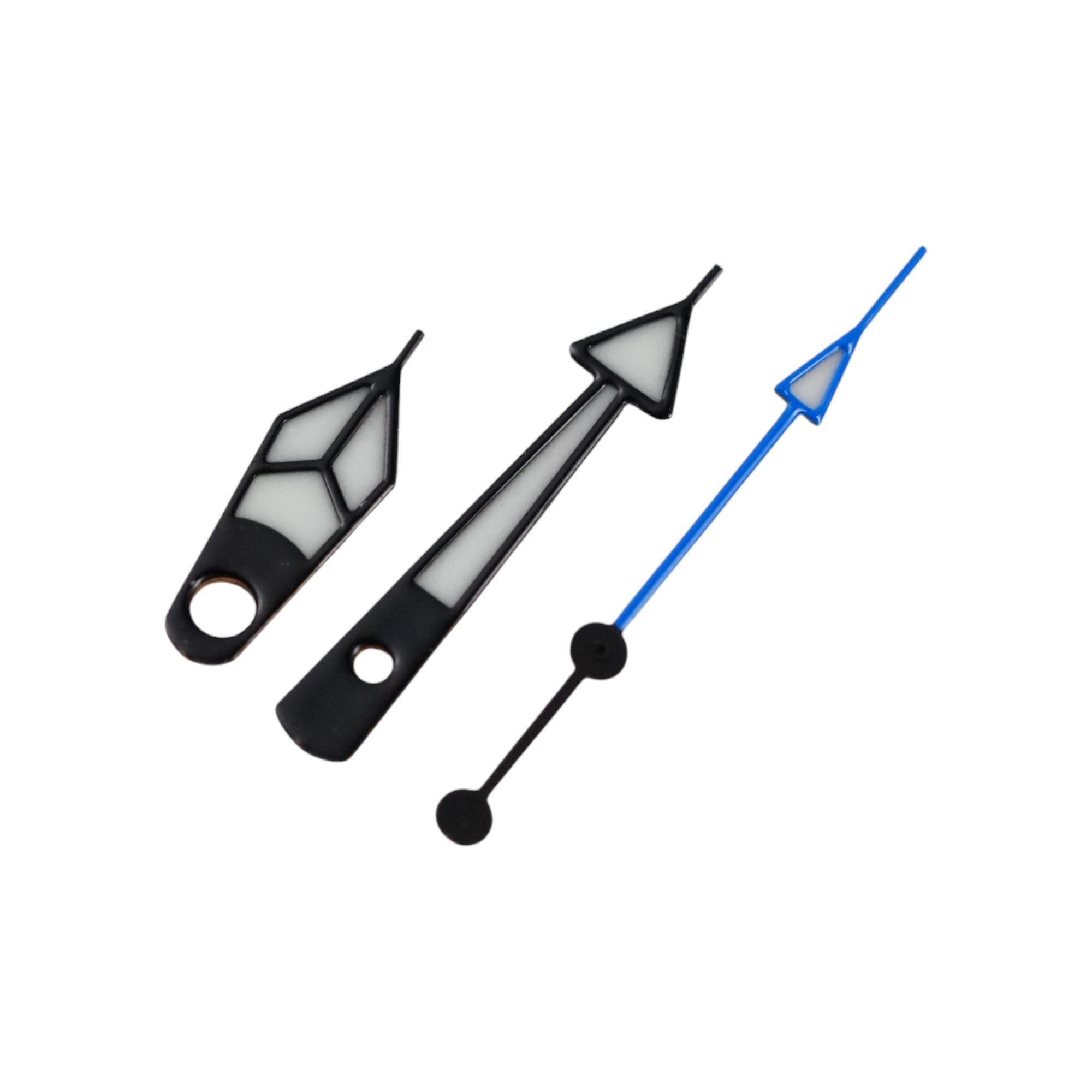 GS Diver: Polished Black w/ Blue Arrow