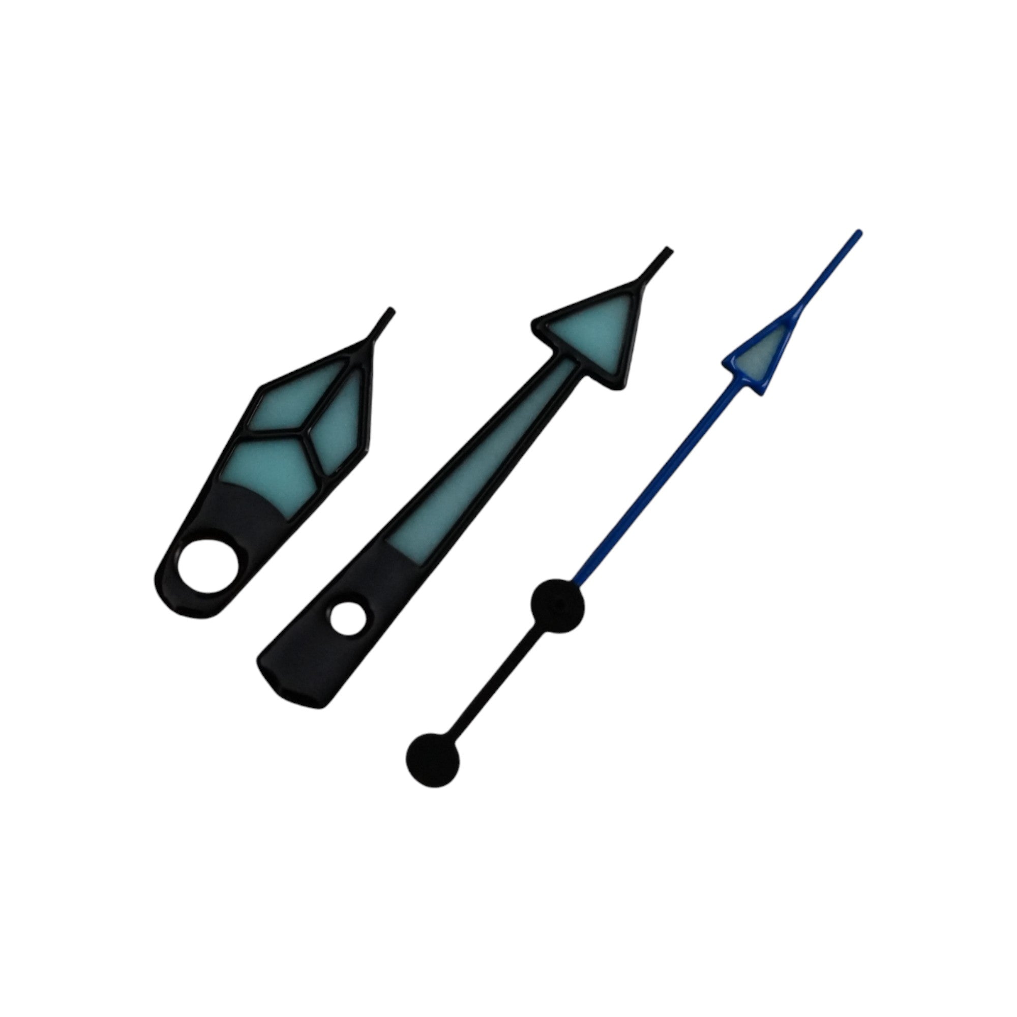 GS Diver: Polished Black w/ Blue Arrow