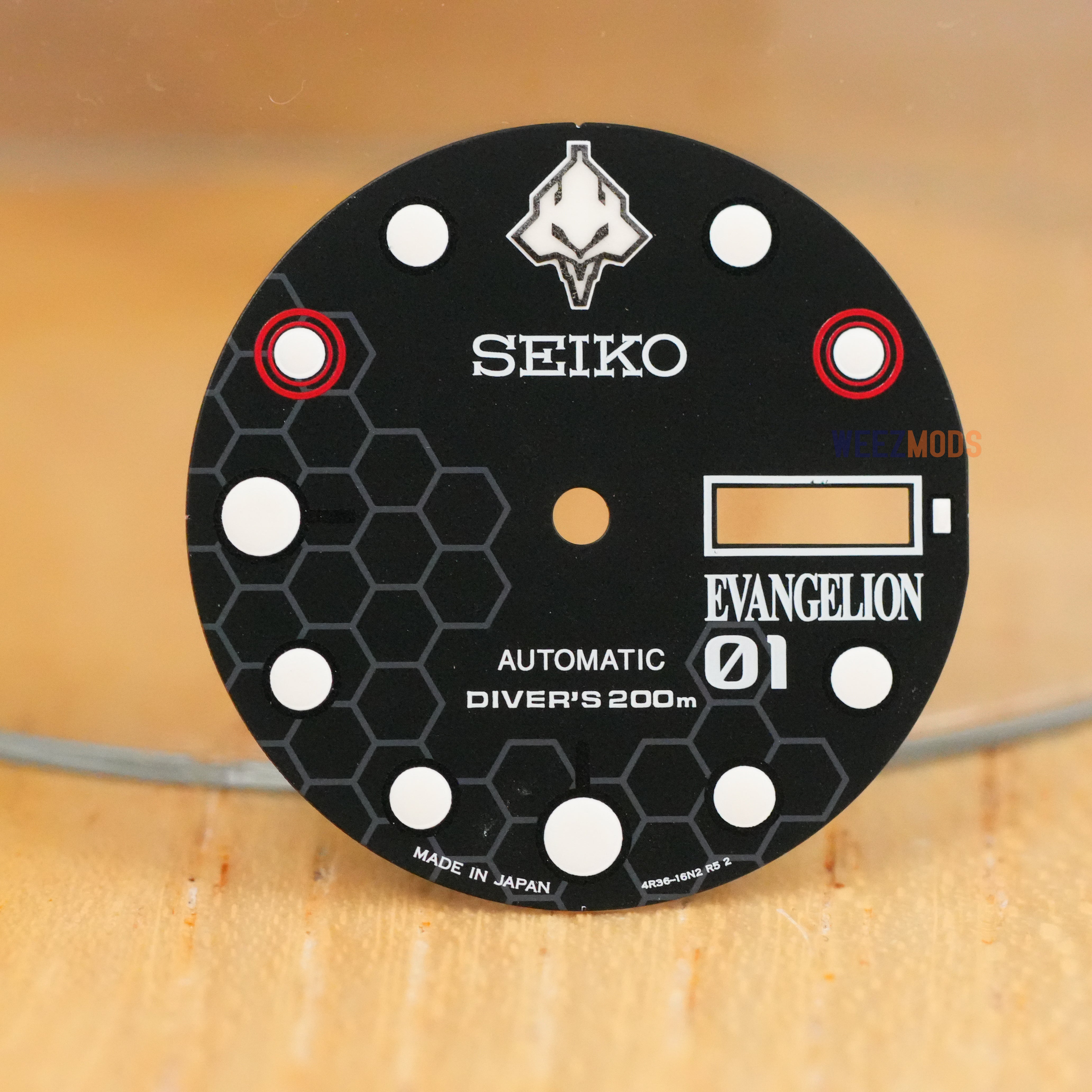 Seiko x Envangelion "5KX" OEM Dial