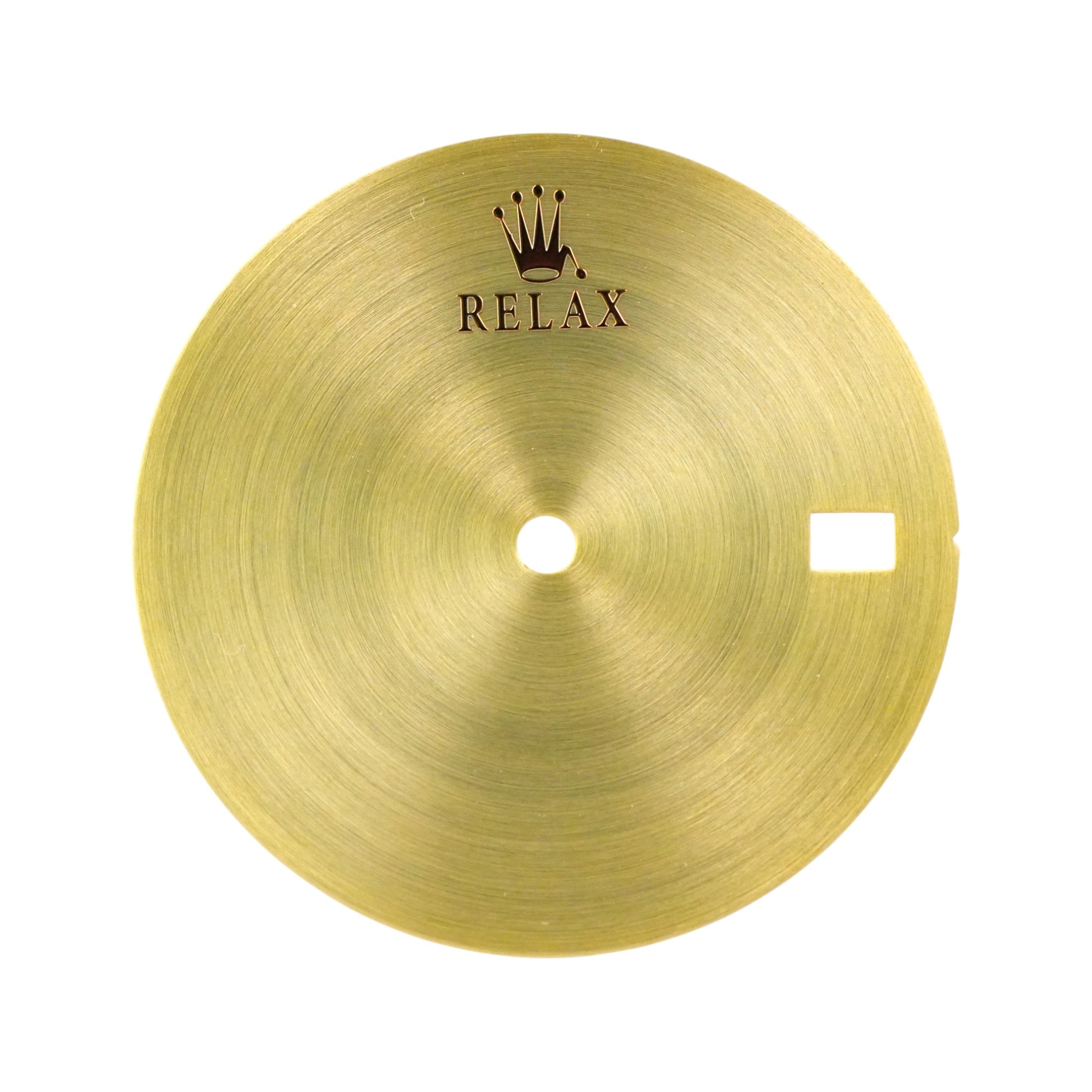 Relax Date: Brushed Gold Radial