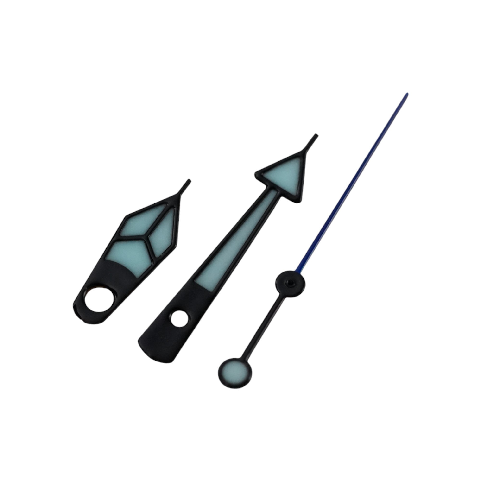 GS Diver: Polished Black w/ Blue Tip