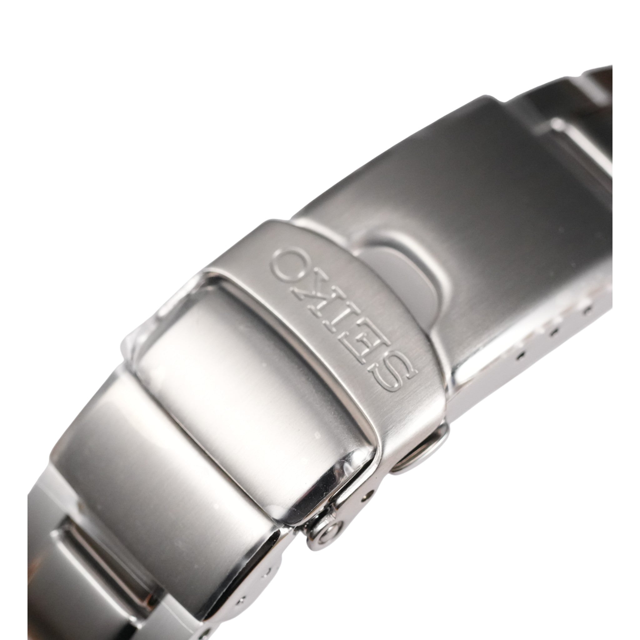 Seiko Sumo: Brushed Silver OEM Bracelet