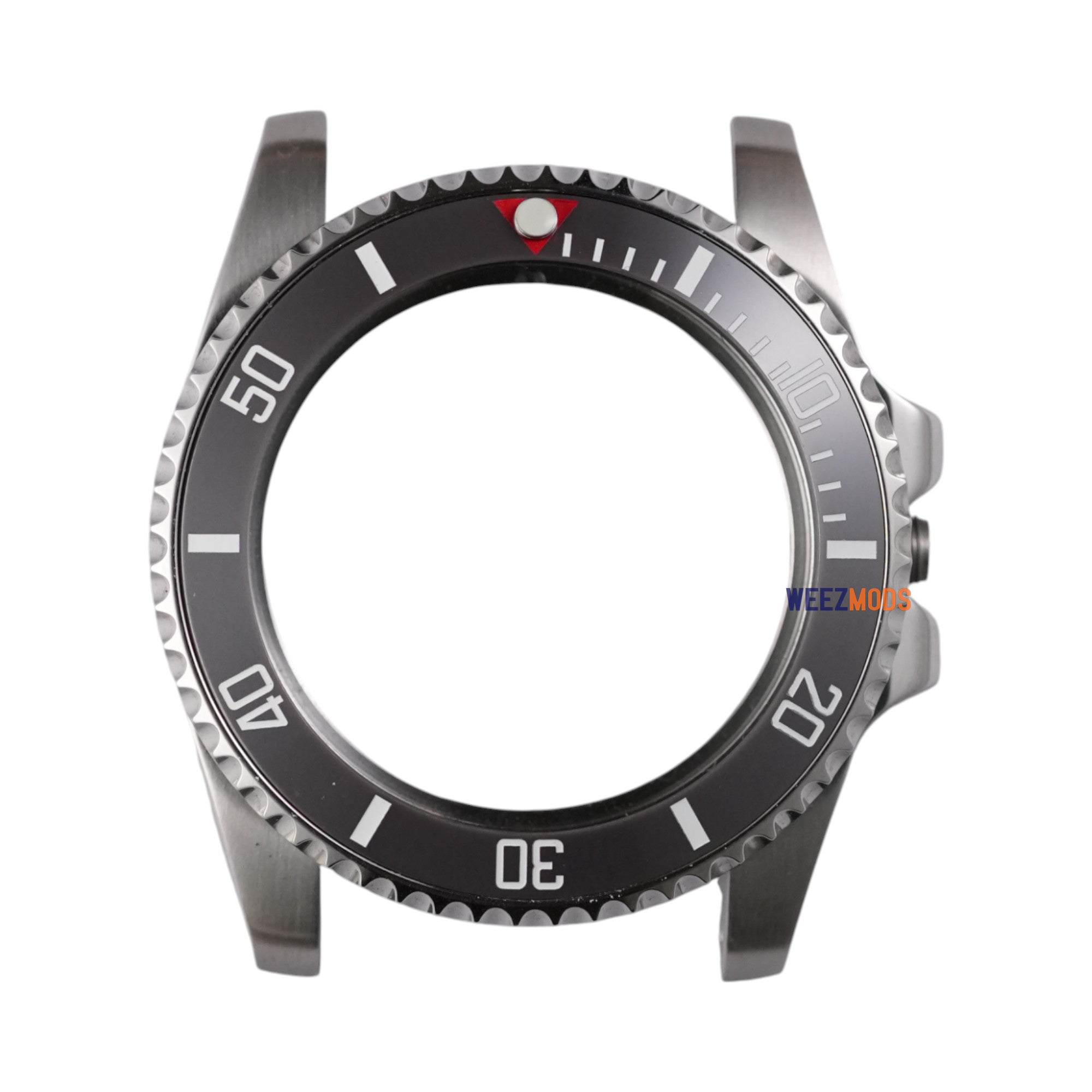 SKX007/SRPD Sub: Grey in White Markers (Red Pip)