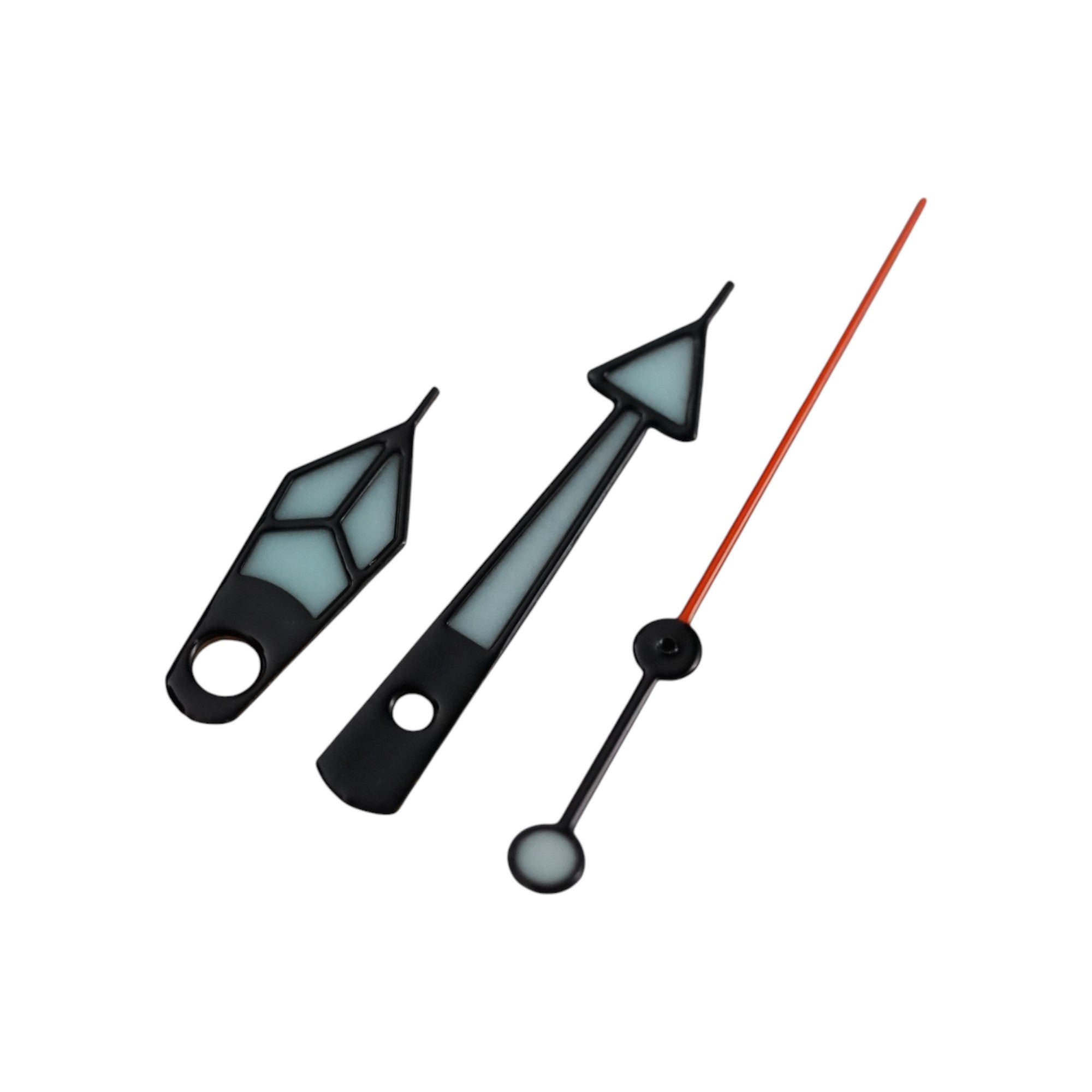 GS Diver: Polished Black w/ Orange Tip