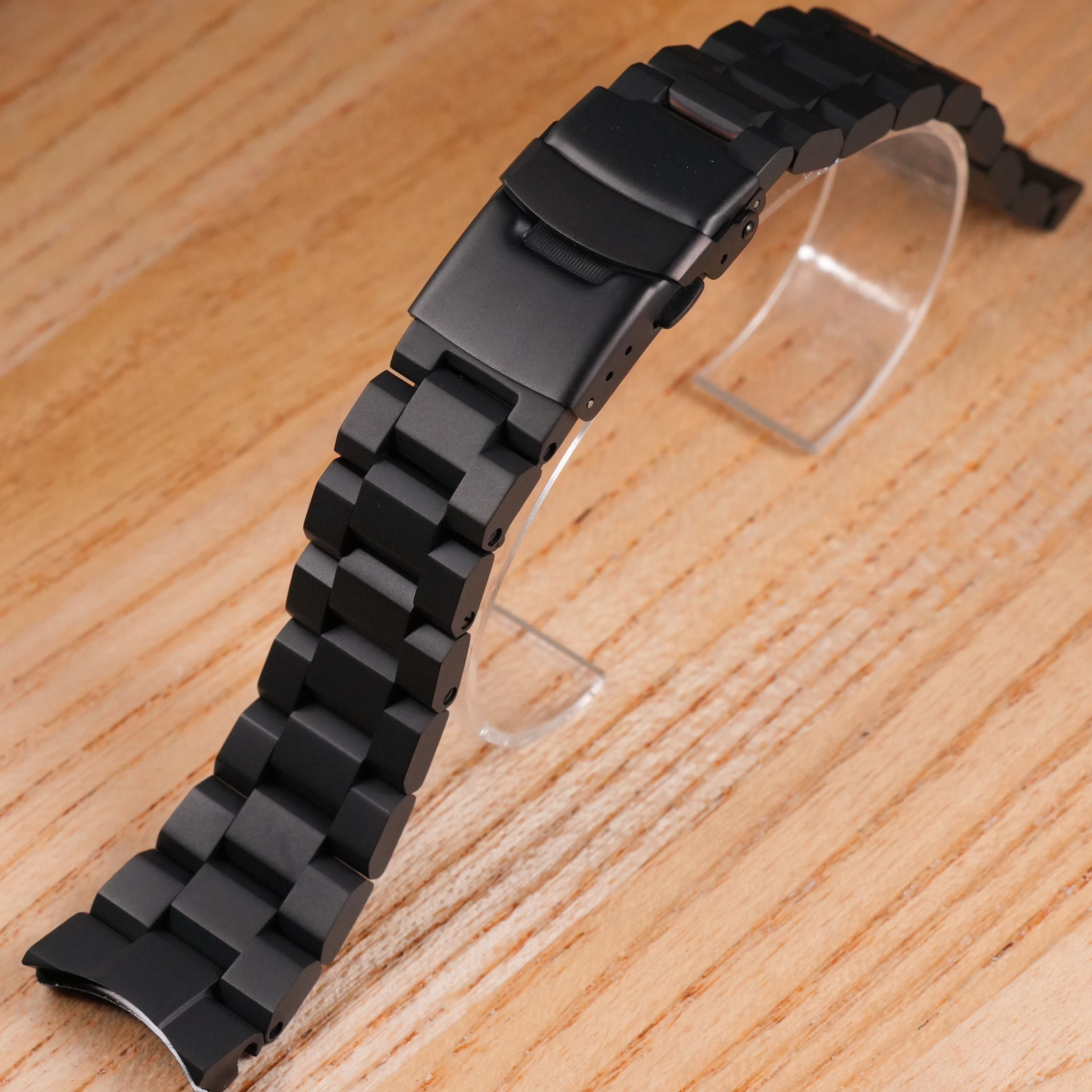 SKX007 Samurai Hexad: Matte Black Bracelet