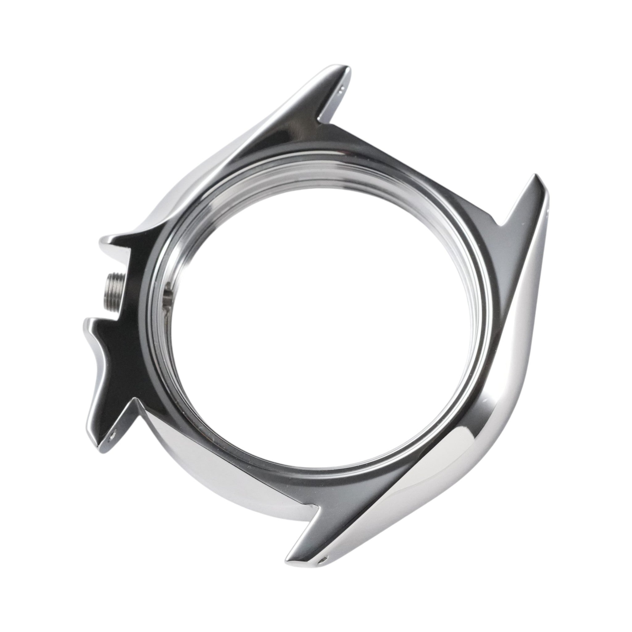 SRPE 3:80: Brushed Silver Case with Crown Guard