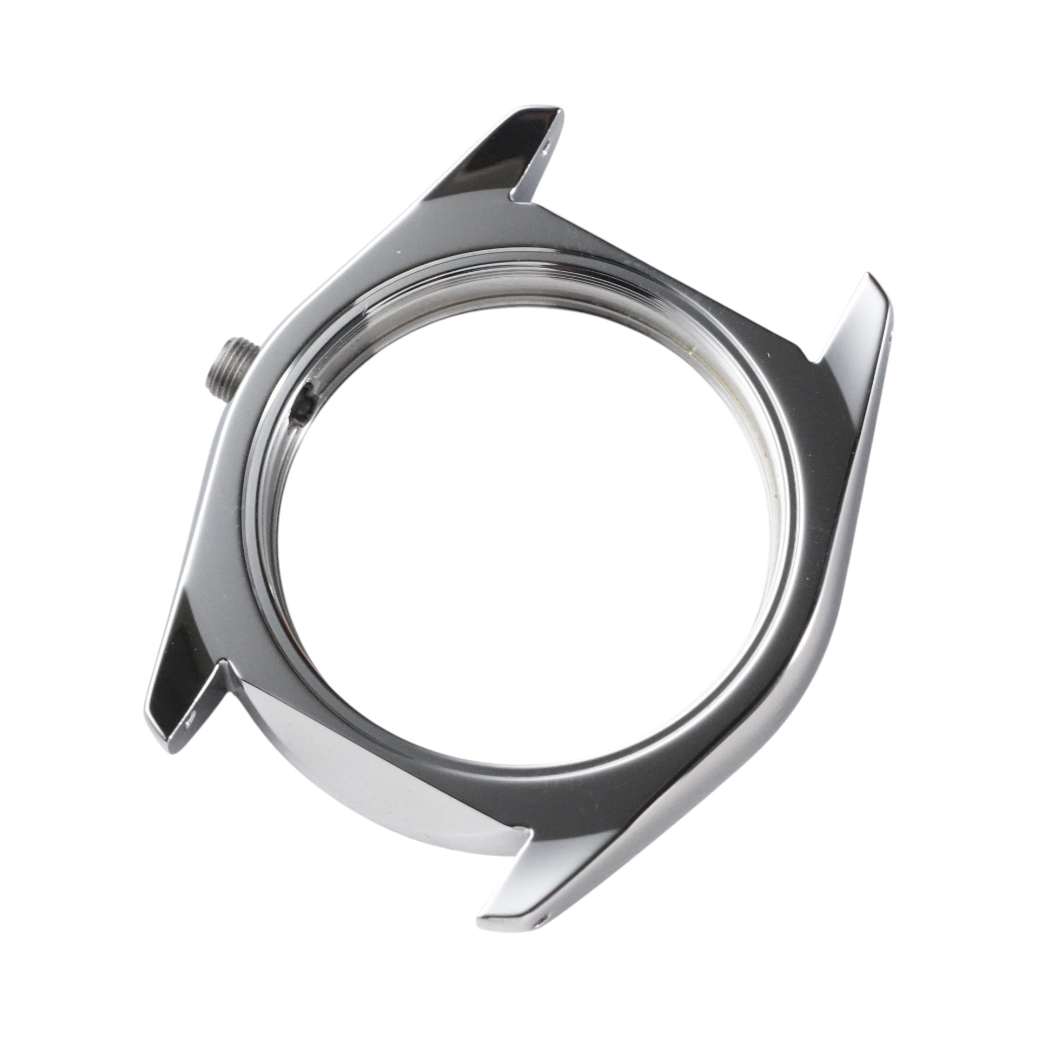 SRPE 3:00: Brushed Silver Case without Crown Guard