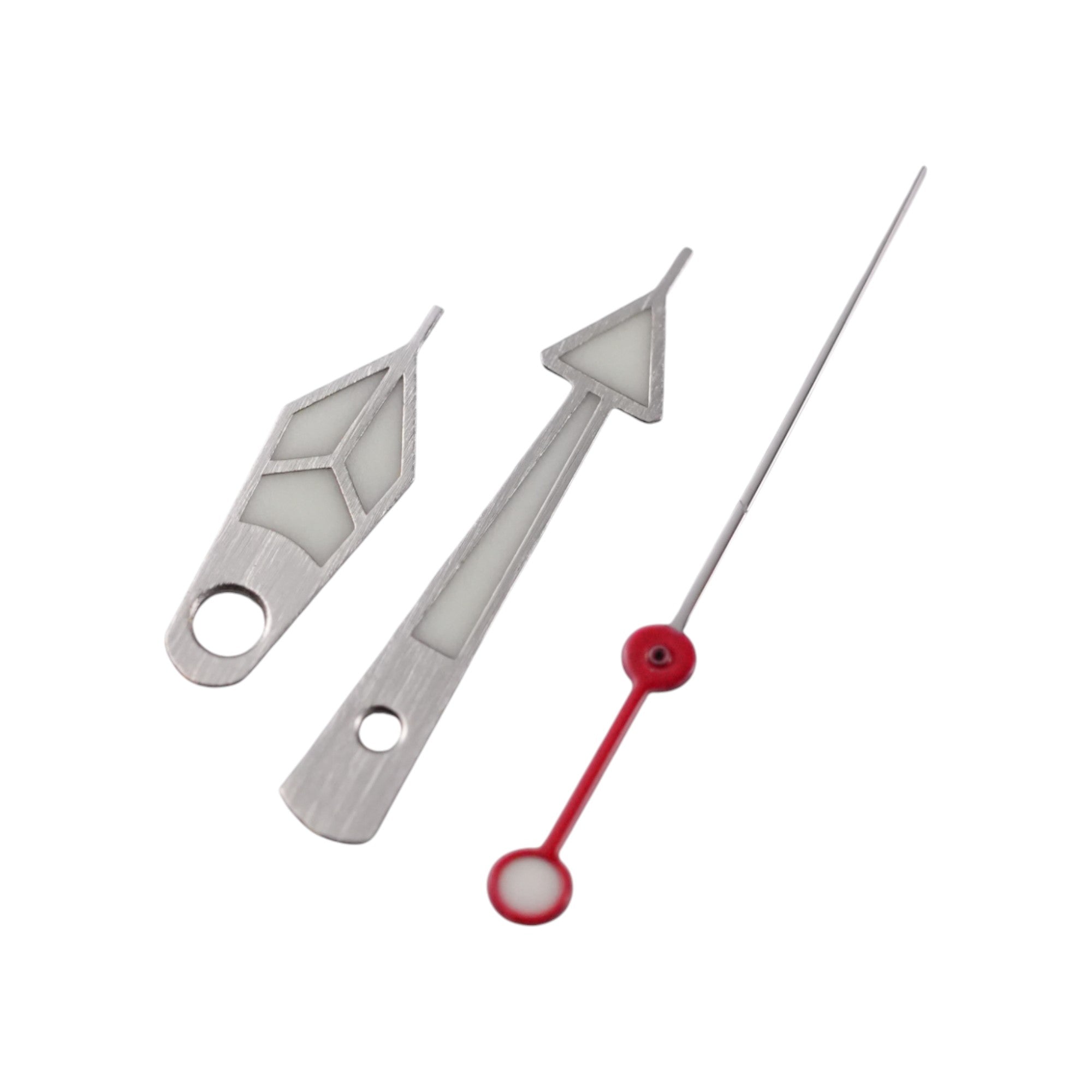 GS Diver: Brushed Silver w/ Red Tip