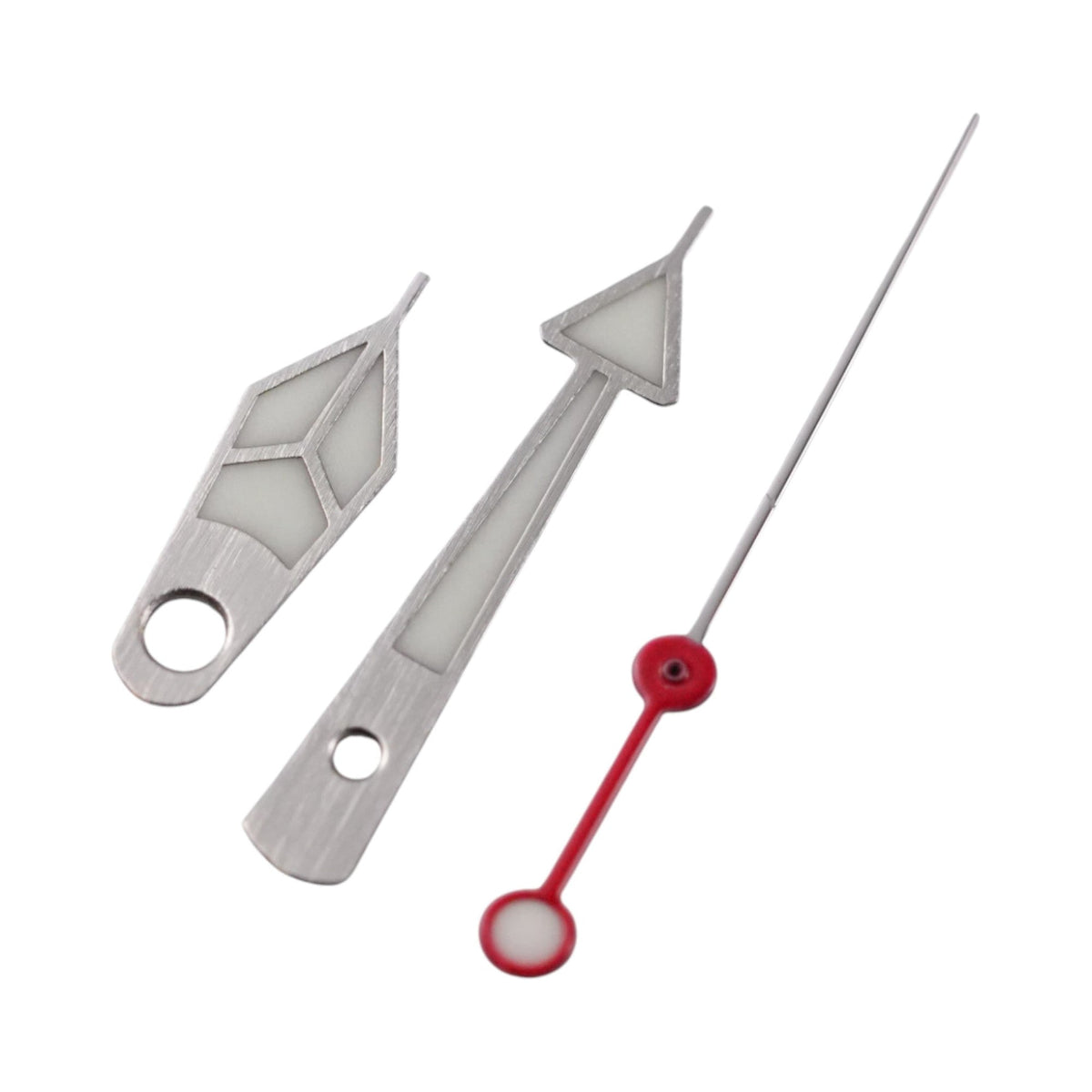GS Diver: Brushed Silver w/ Red Tip