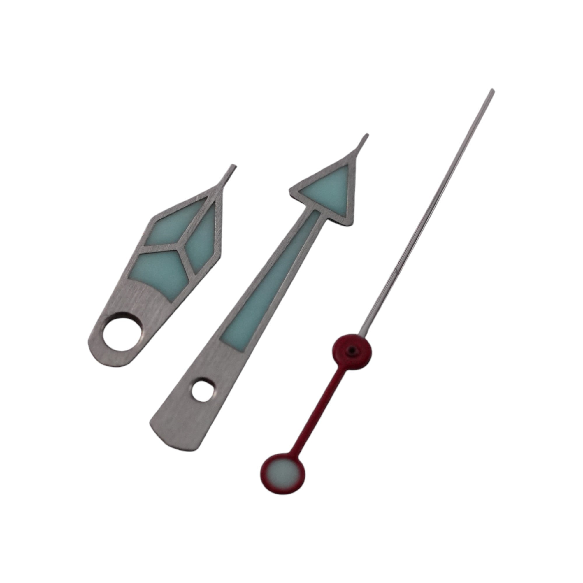 GS Diver: Brushed Silver w/ Red Tip