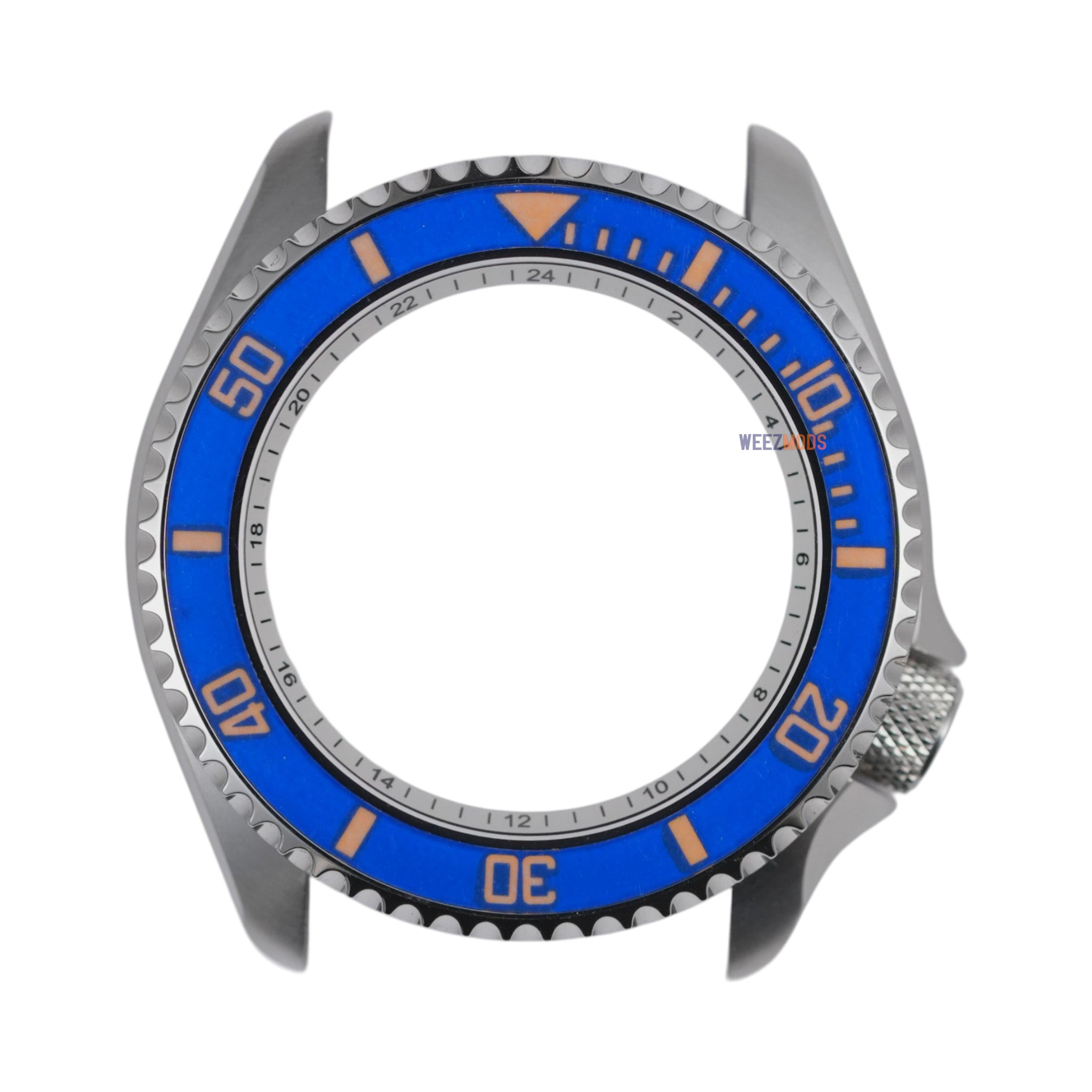 SKX007/SRPD Sub: Blue in Patina Bakelite (Luminous)