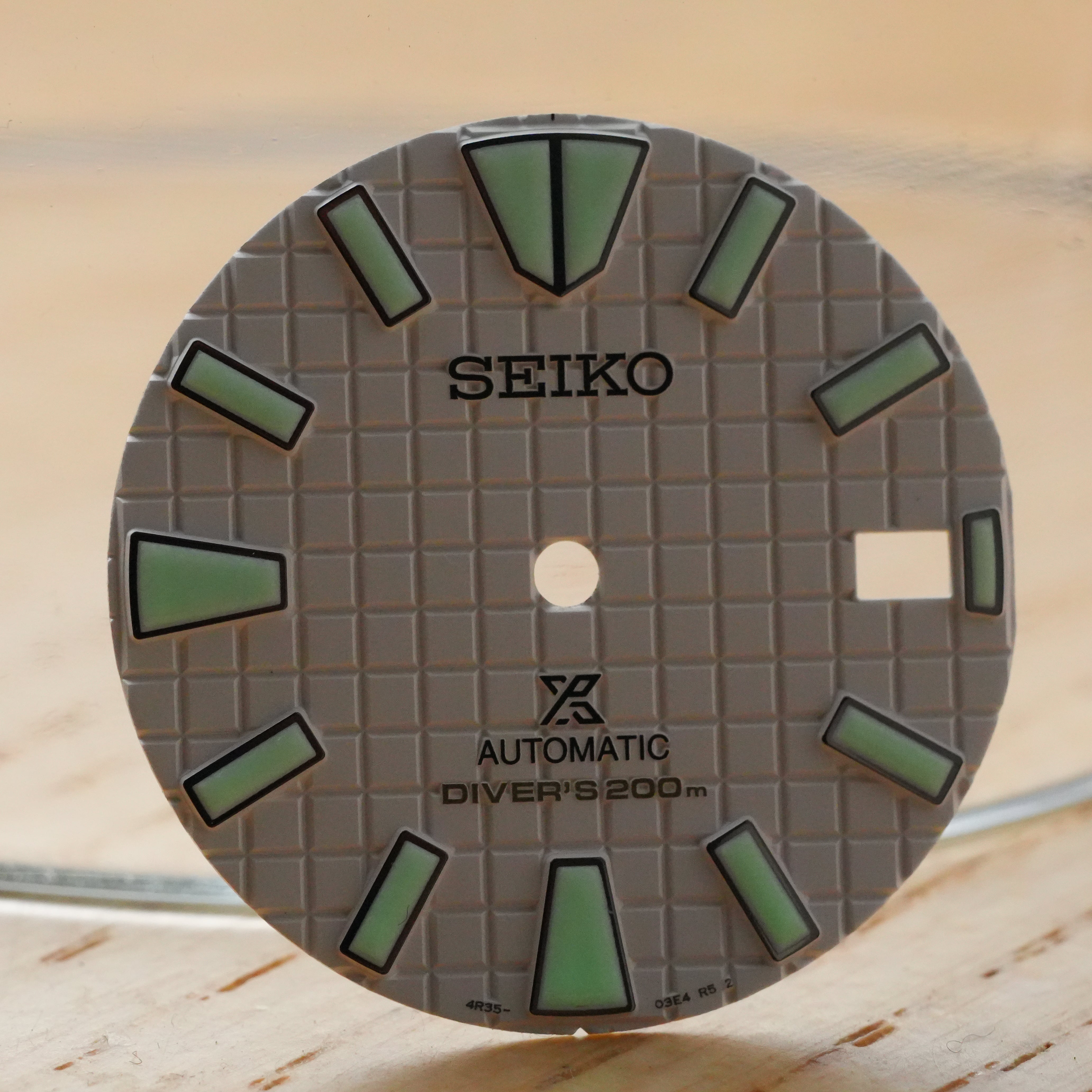 Seiko SRPE37K1 “King Samurai” OEM Dial