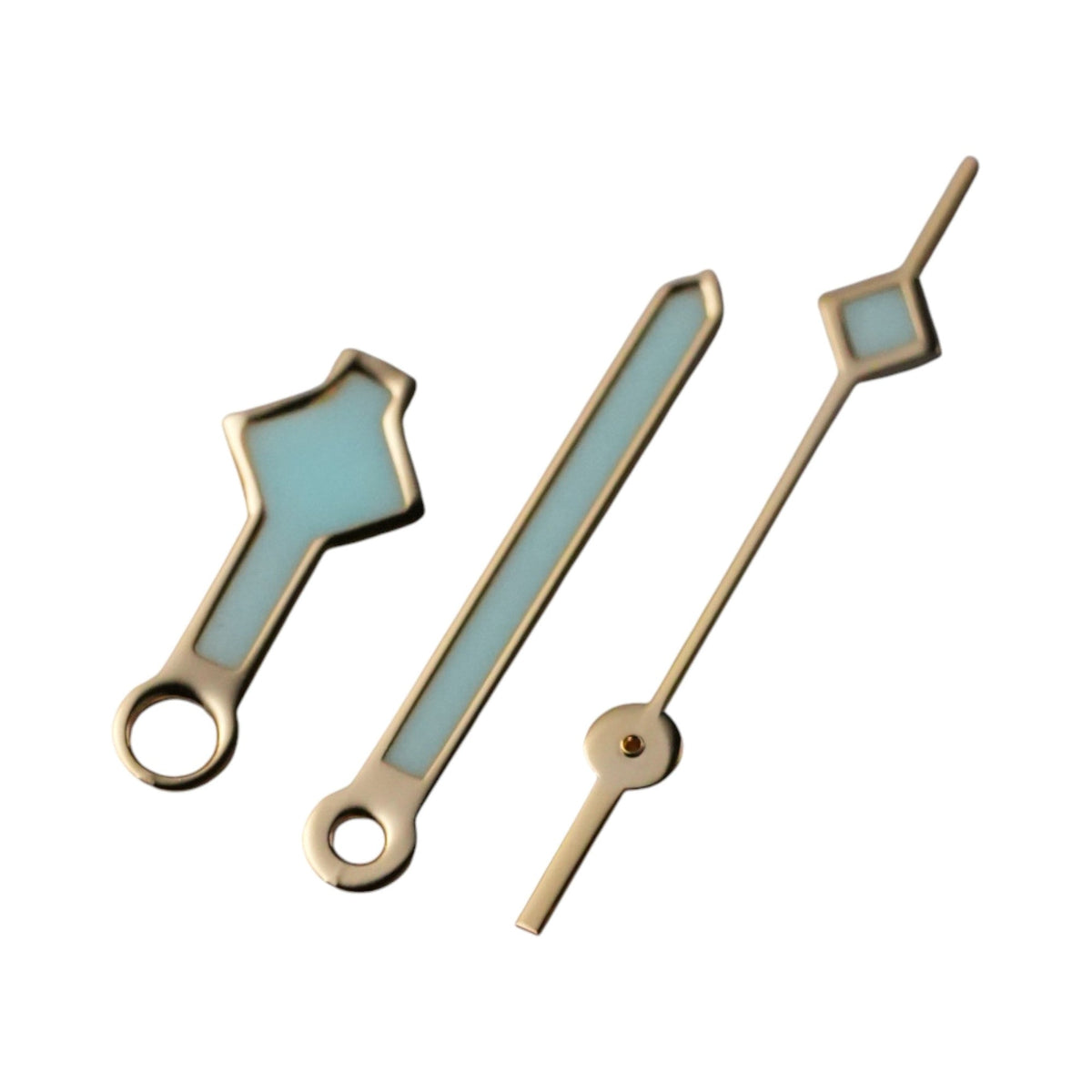 Snowflake: Polished Gold Hands