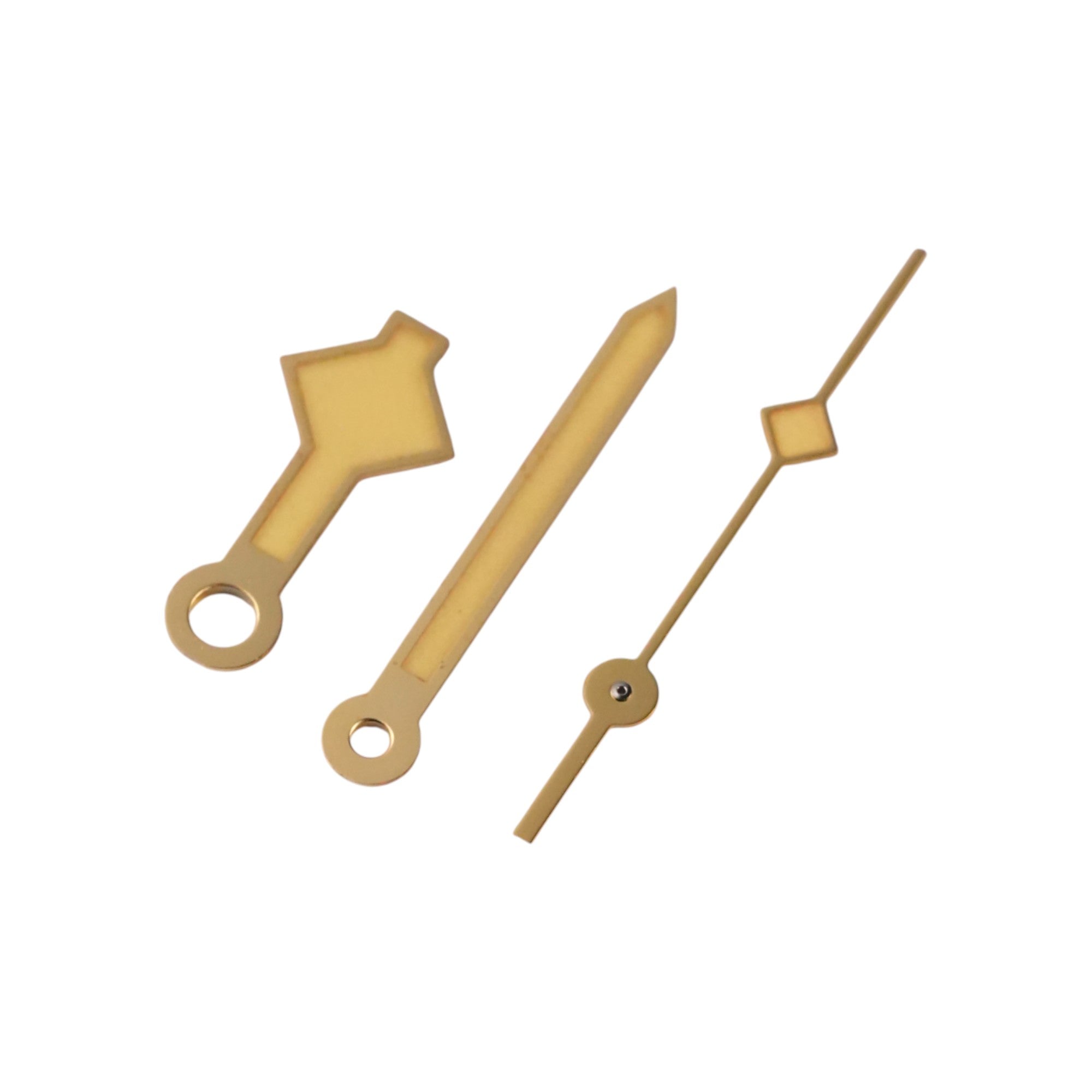 Snowflake: Polished Gold Hands in Patina