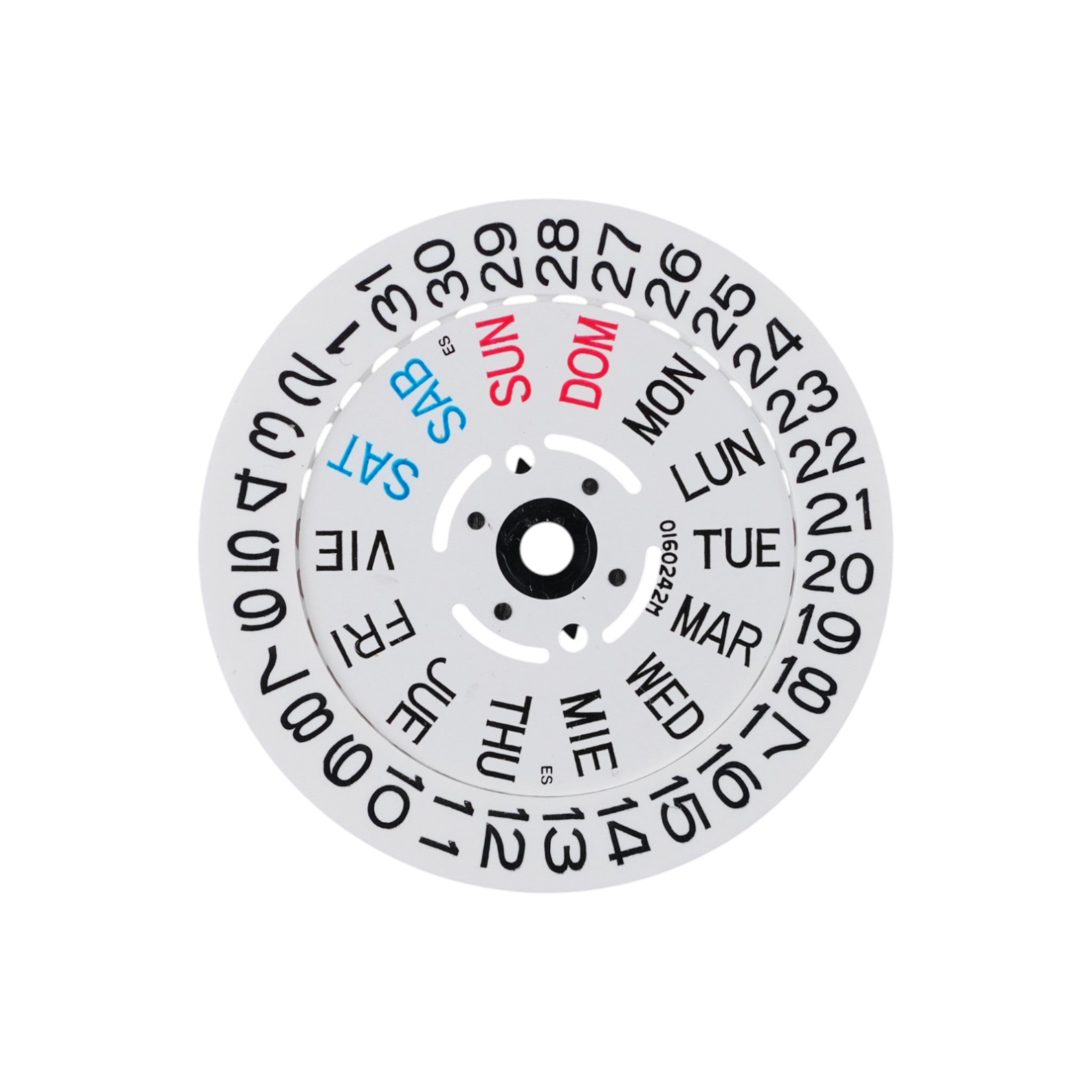 White Eng Day-Date: 3:80