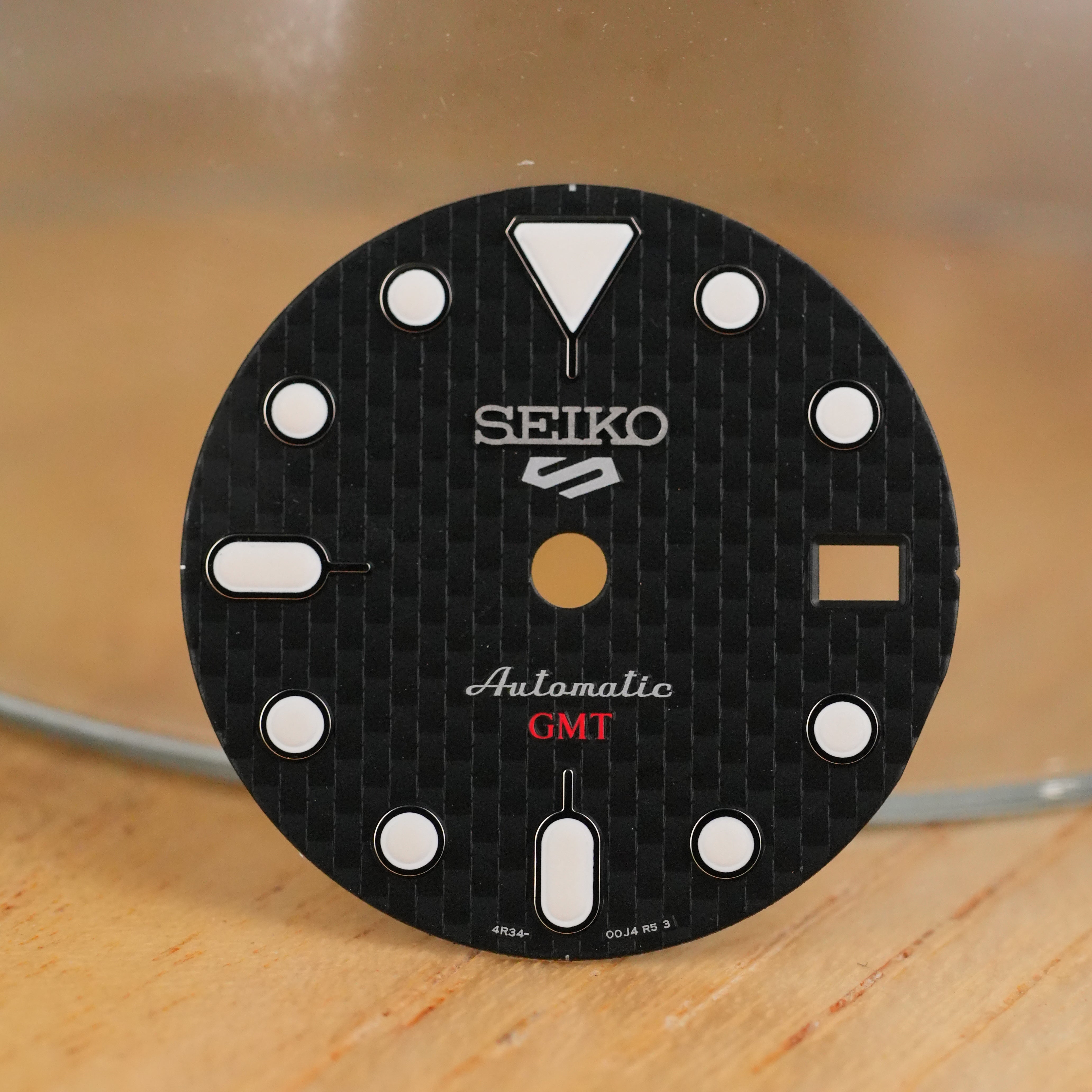 Seiko SSK “5KX" Carbon Fiber GMT OEM Dial