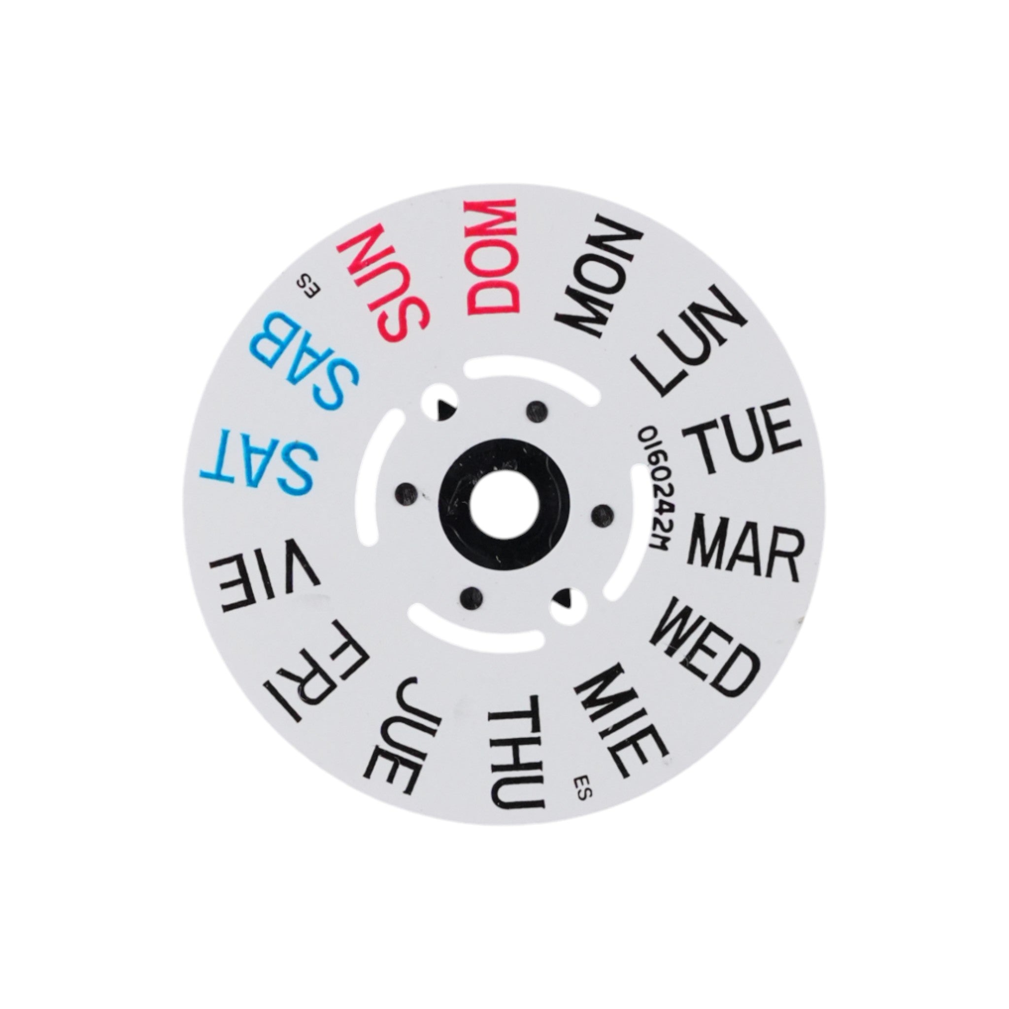 White English Day Wheel: 3:80