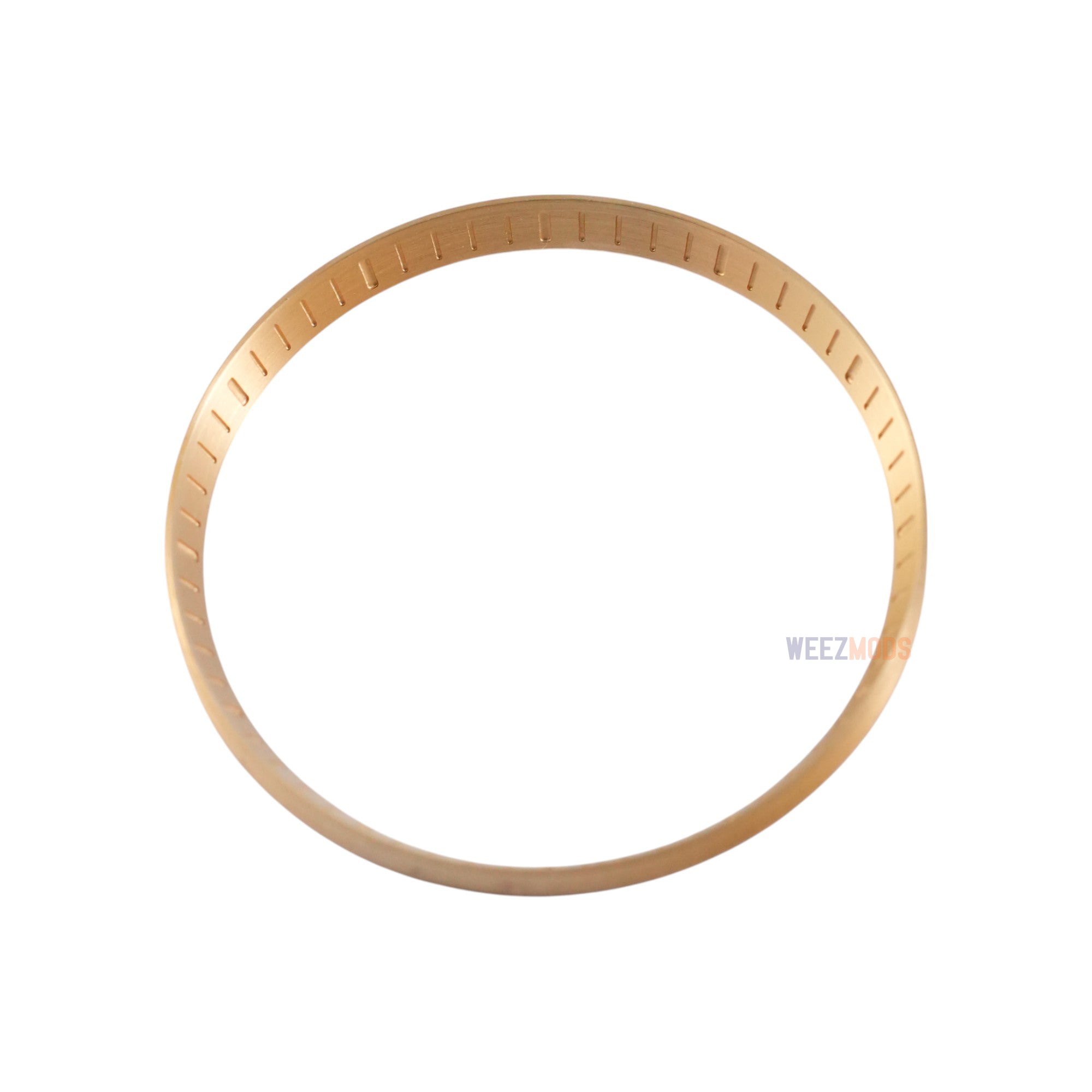 SKX007/SRPD Chapter Ring: Brushed Gold with Markers