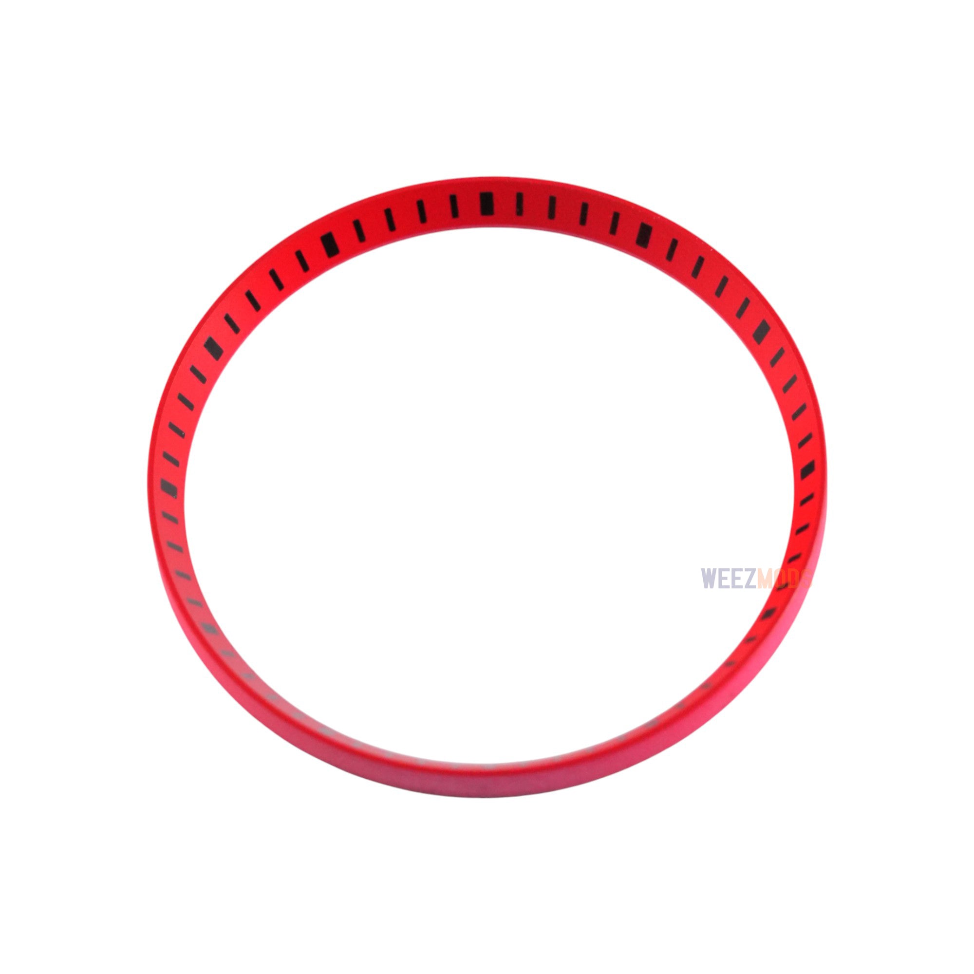 SKX007/SRPD Chapter Ring: Red with Black Markers