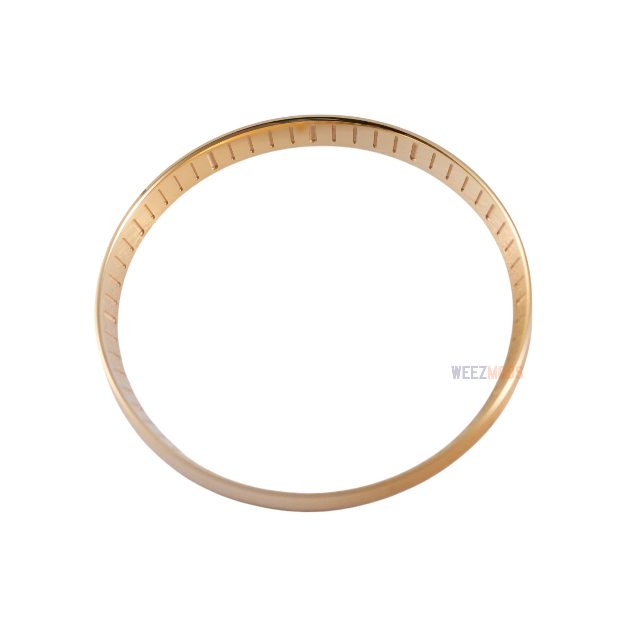 SKX007/SRPD Chapter Ring: Polished Gold with Markers