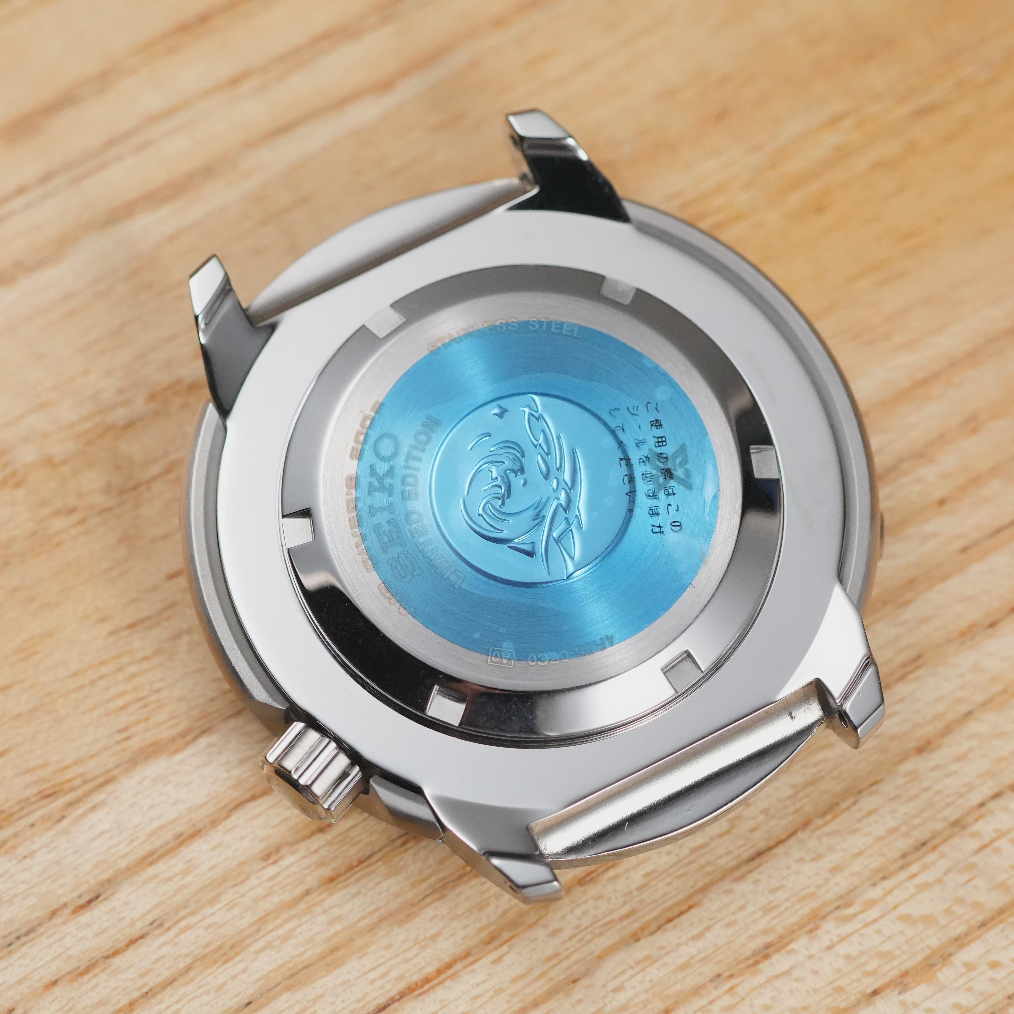 Seiko SRPD15: 'Baby Tuna' Yellow Butterfly Fish OEM Case