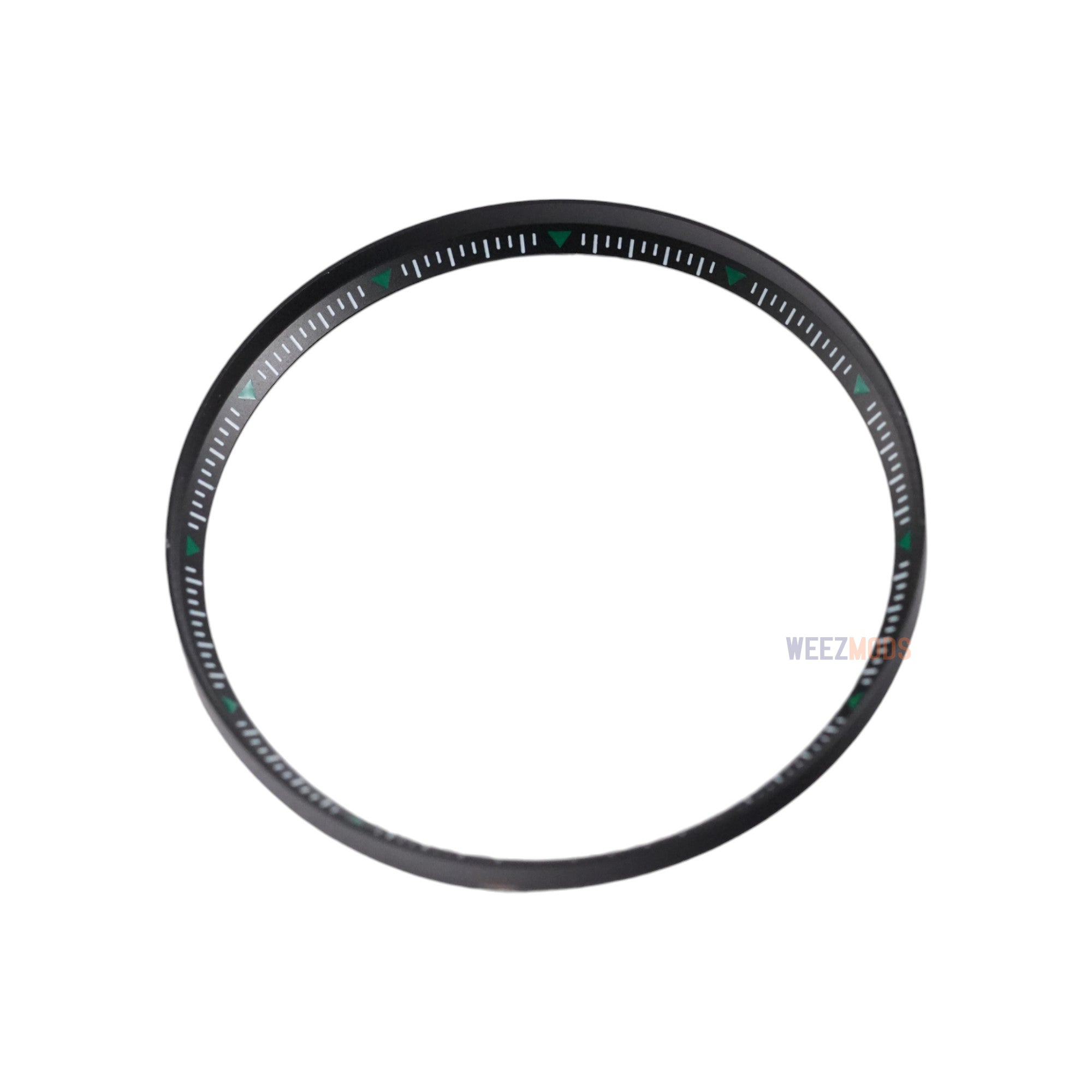 SKX007/SRPD Short Triangle: Black with Green Markers