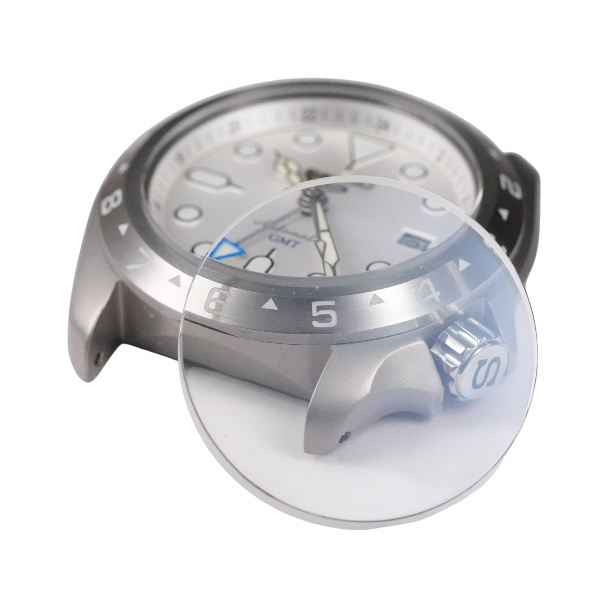 SKX007/SRPD "Slim": Flat Sapphire Crystal for Flat Bezel Insert