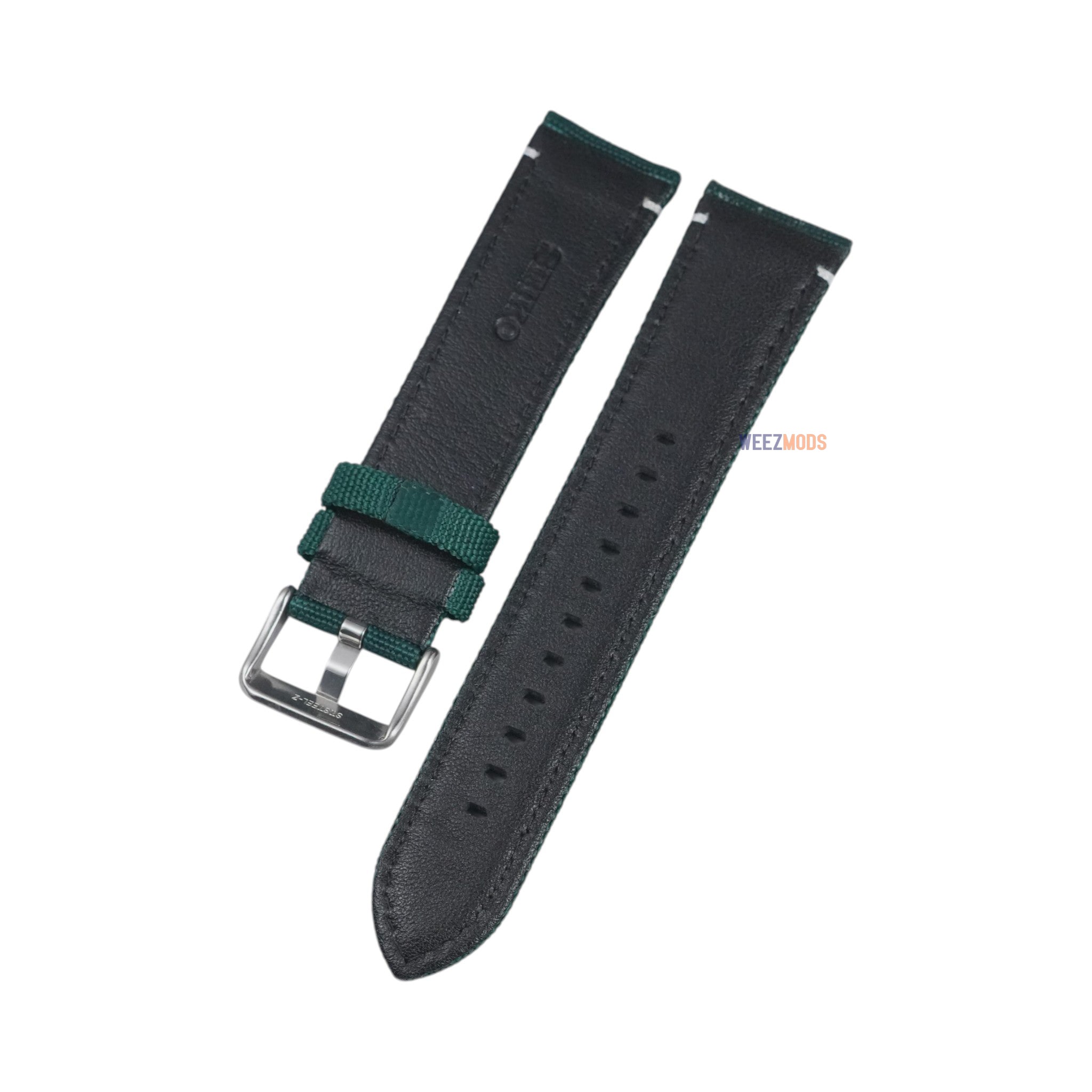 Seiko Sports: '5KX' Green Nylon Strap