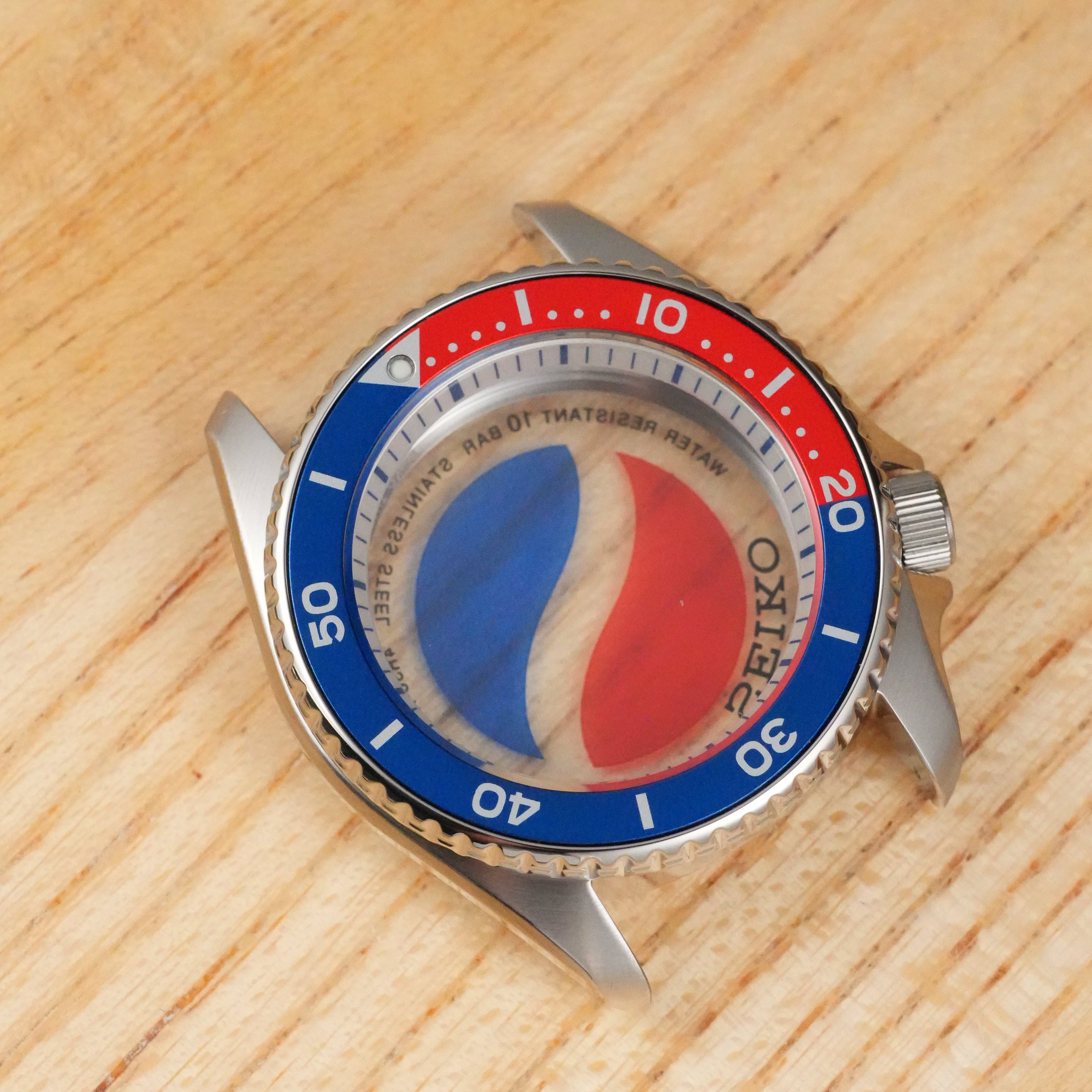 Seiko SRPL99: '5KX' Pepsi OEM Case