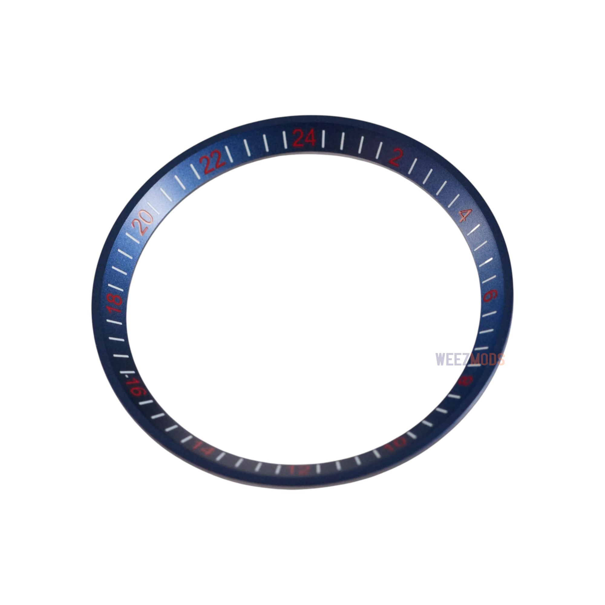 SRPE Chapter Ring GMT: Blue with Red Numerals