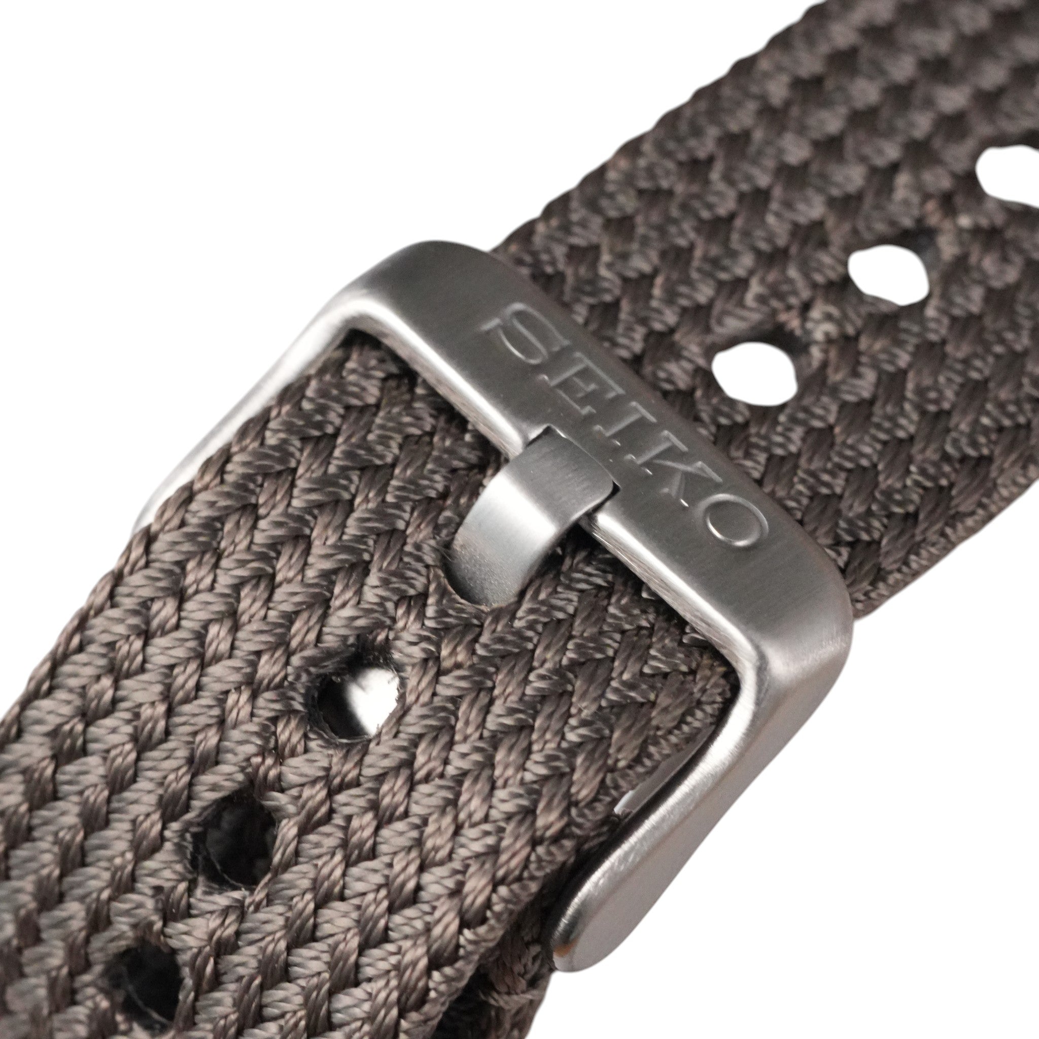 Seiko SPB: '62MAS' Seichu Light Brown Weaved Nato Strap