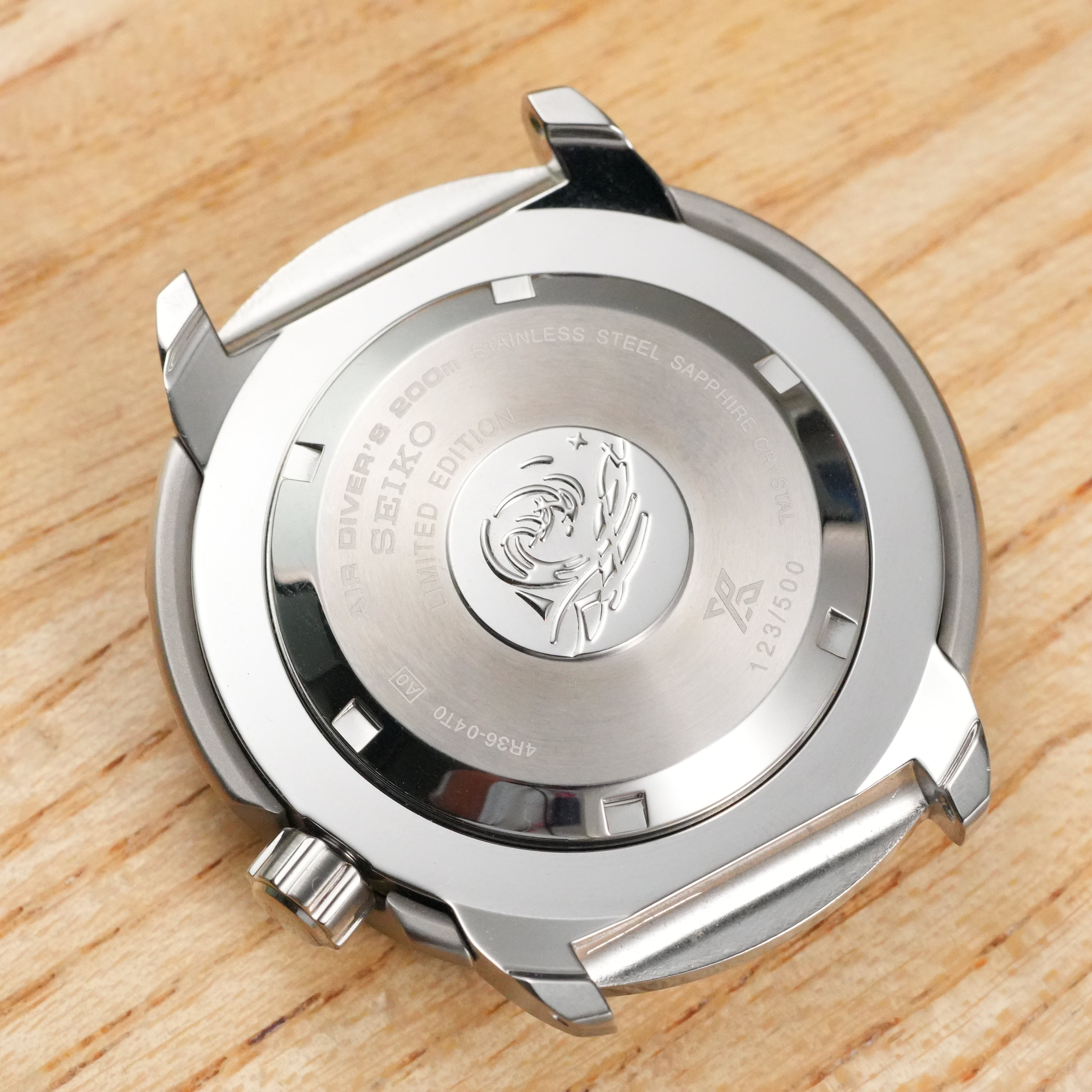 Seiko SRPD15/SRP639: "Prospex" Yellow Butterfly Baby Tuna OEM Case