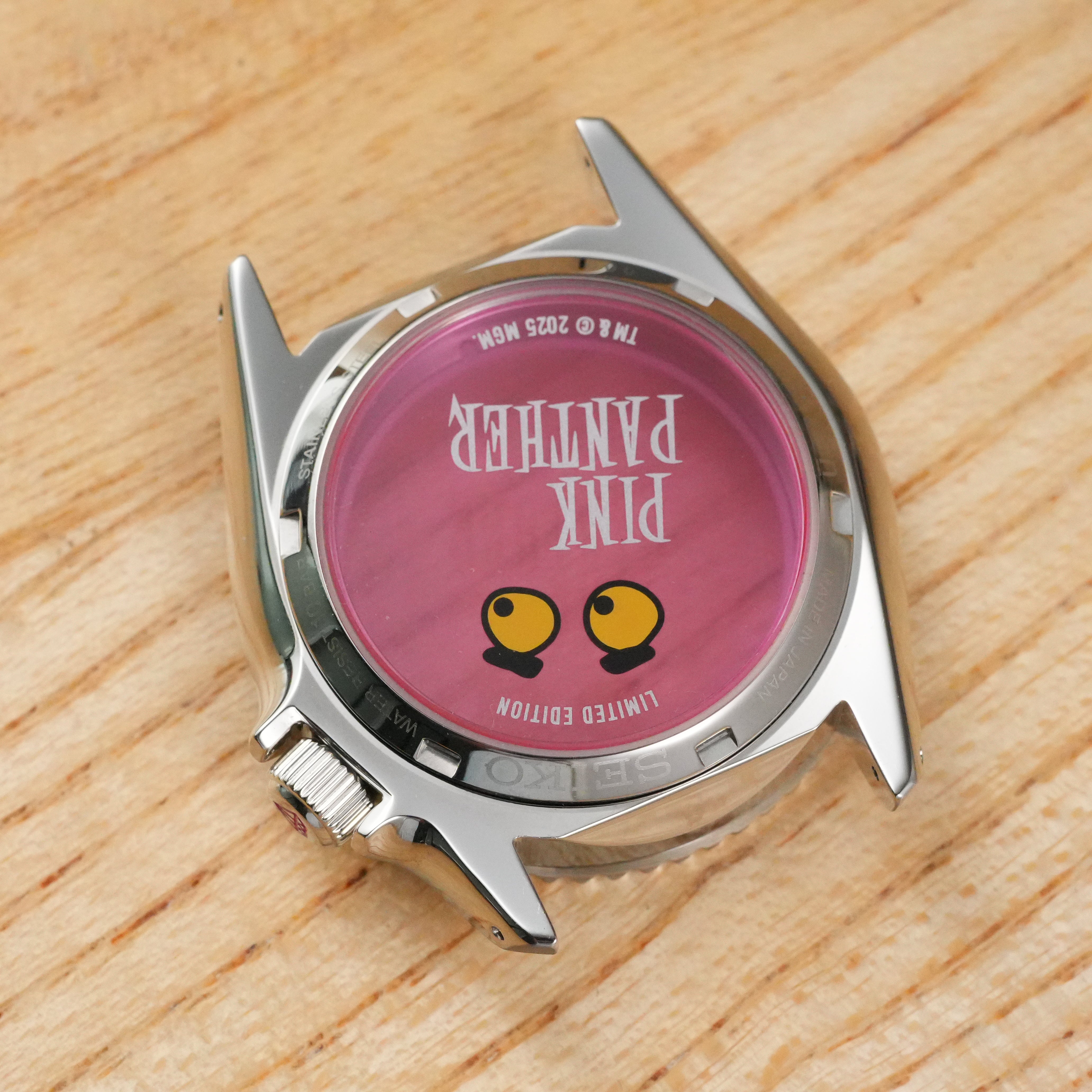 Seiko SRPM07: '5KX' Pink Panther OEM Case