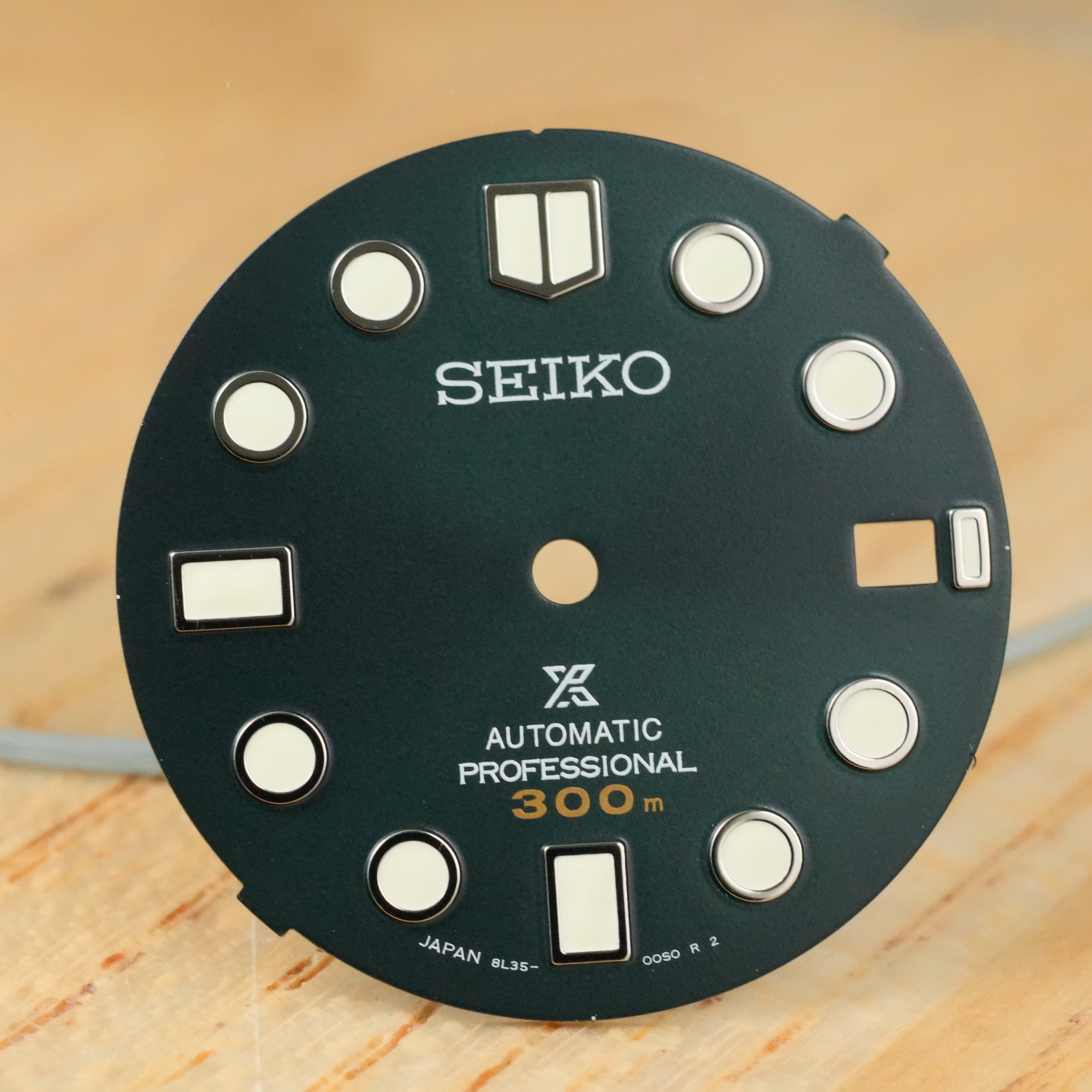 Seiko SLA047 "MM300 Island Green" OEM Dial