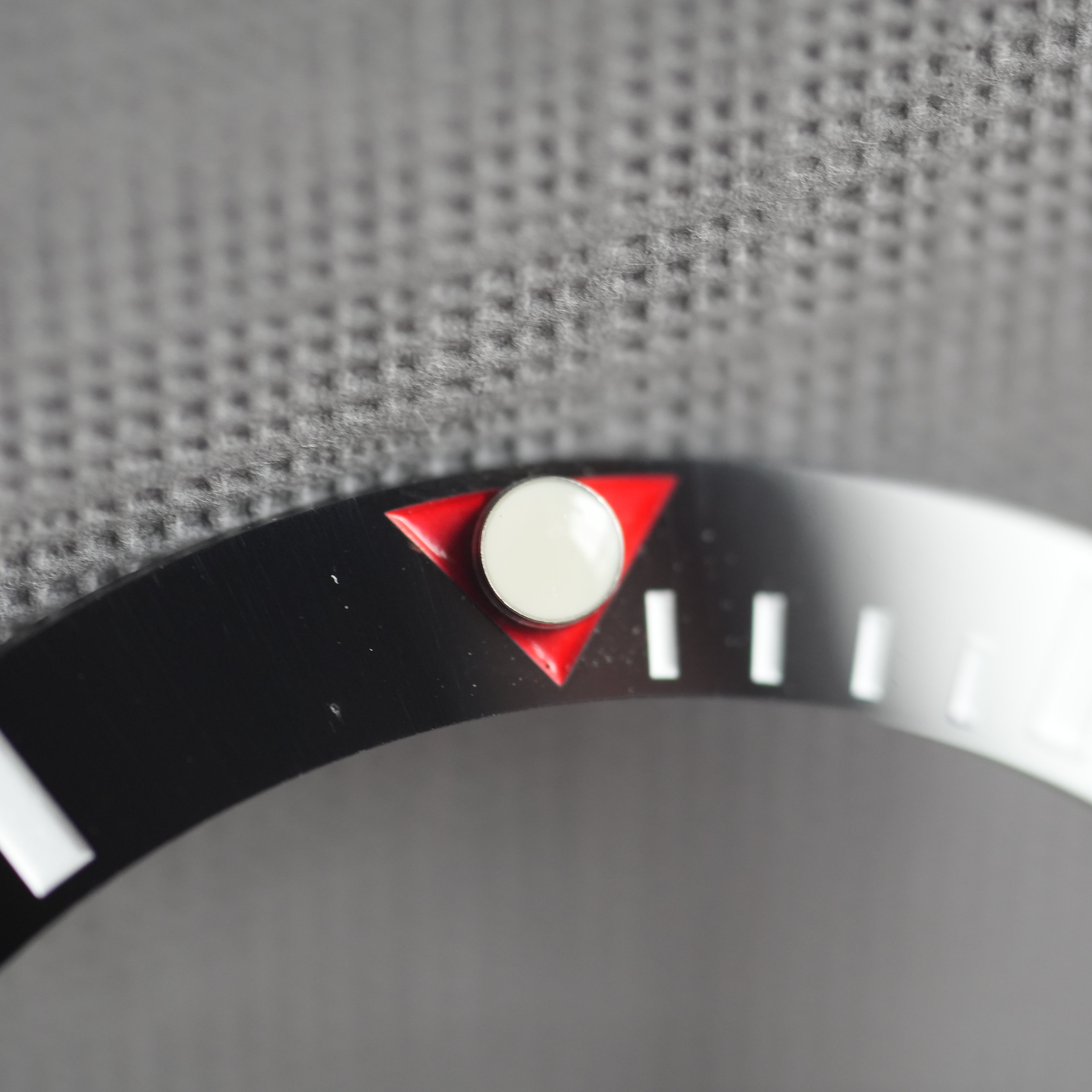 SKX007/SRPD Sub: Black in White Markers (Red Pip)