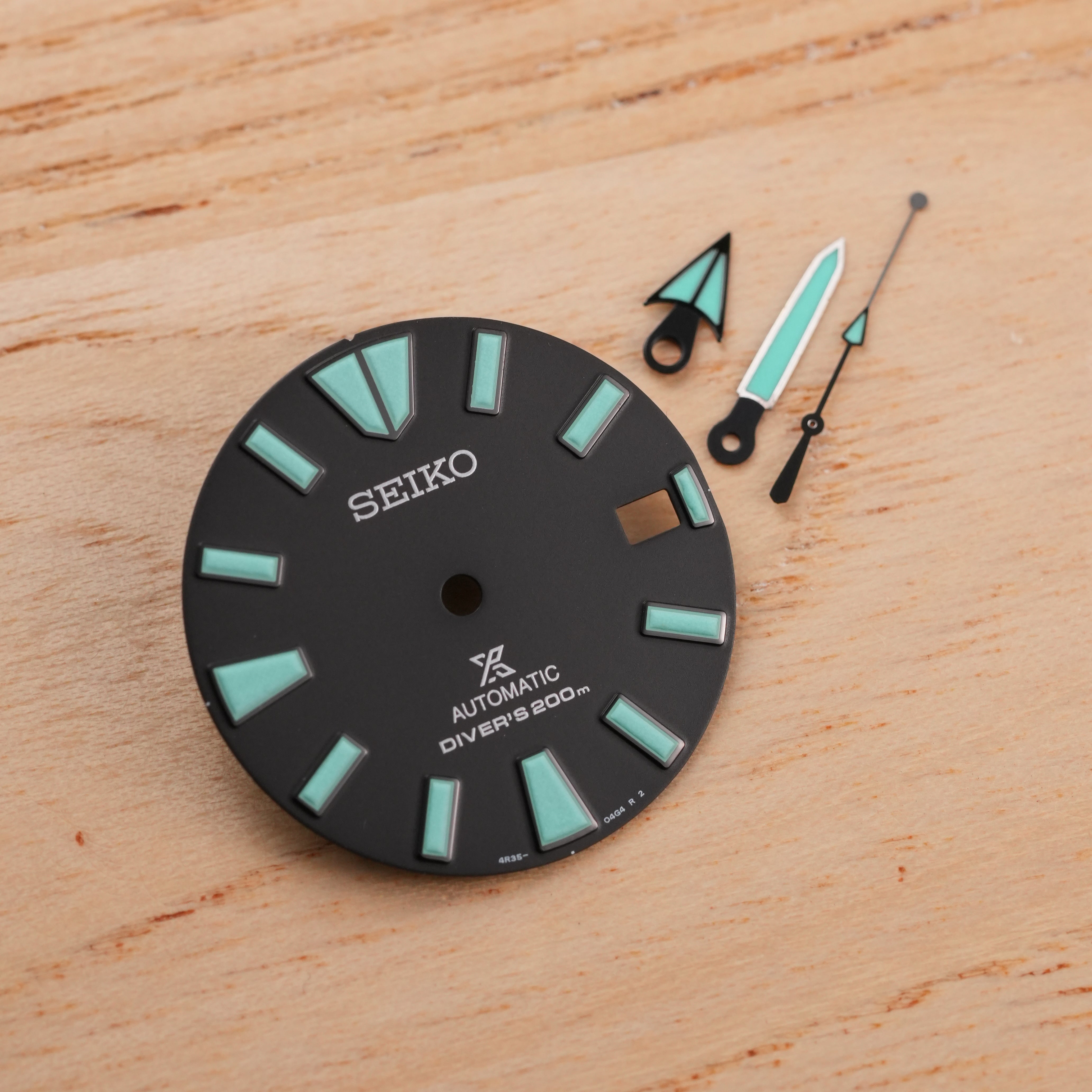 Seiko SRPH97K1 "Night Vision Samurai" OEM Dial