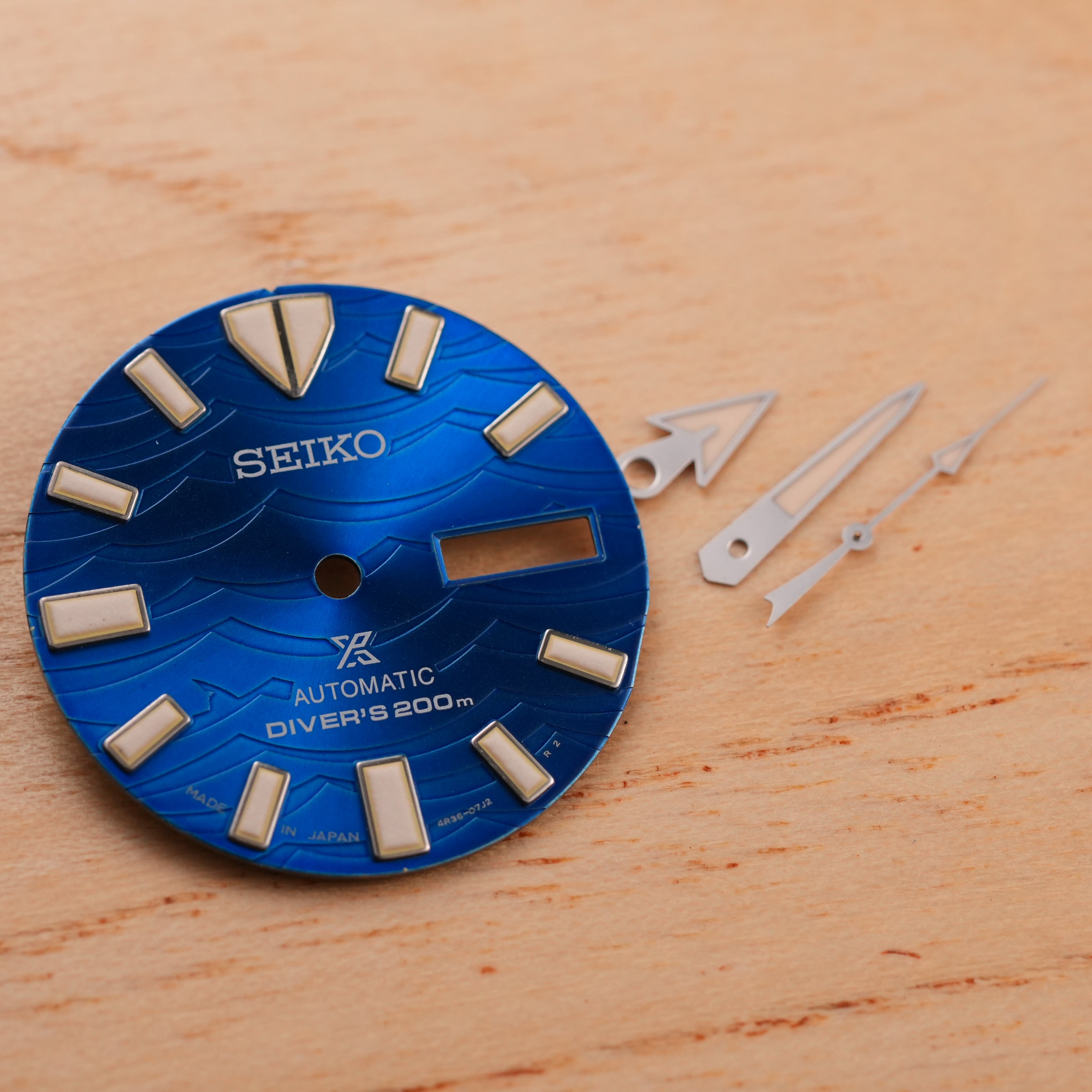 Seiko SRPE09 "Monster" Save The Ocean OEM Dial