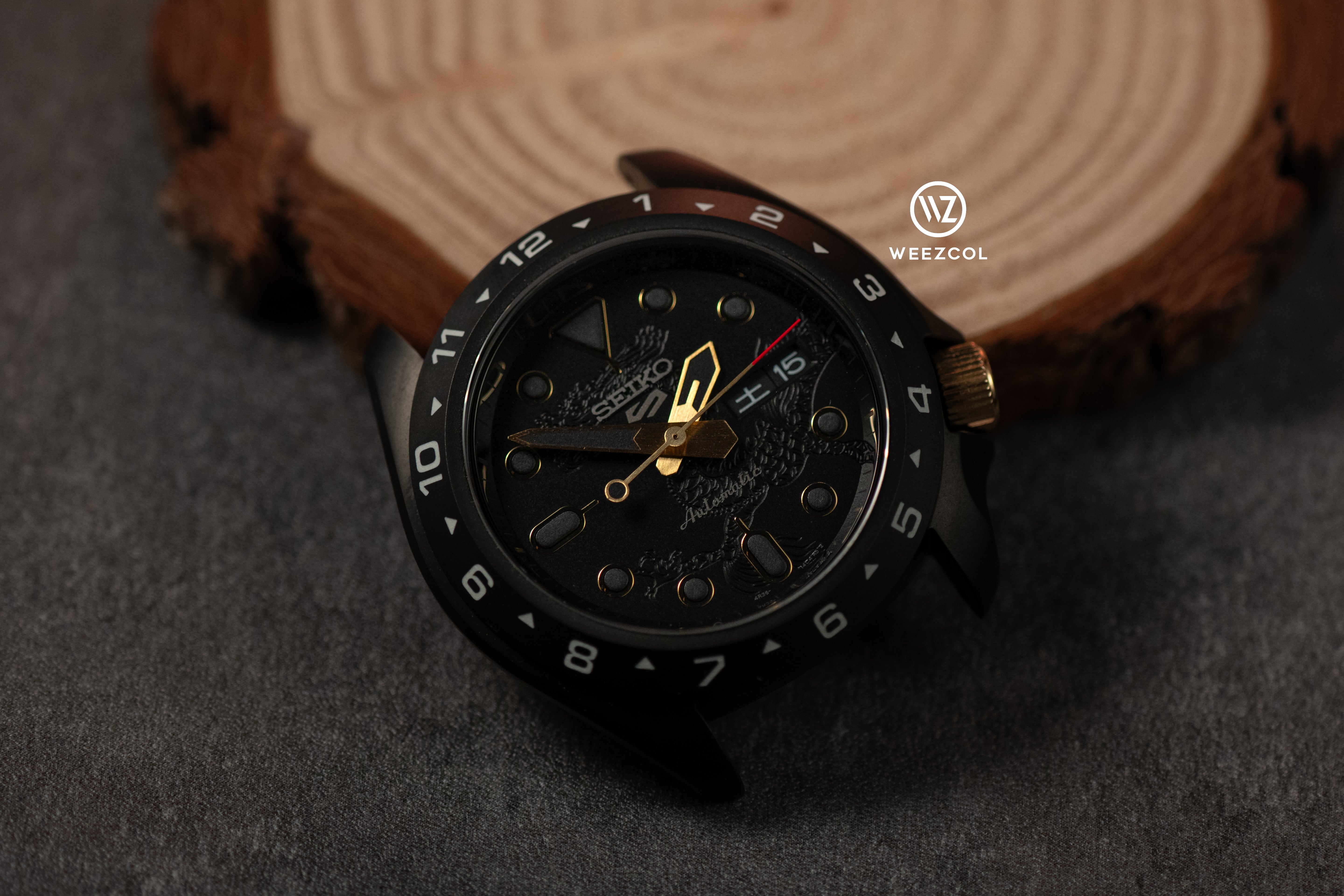 SKX007 SRPK39: Bruce Lee in Matte Black