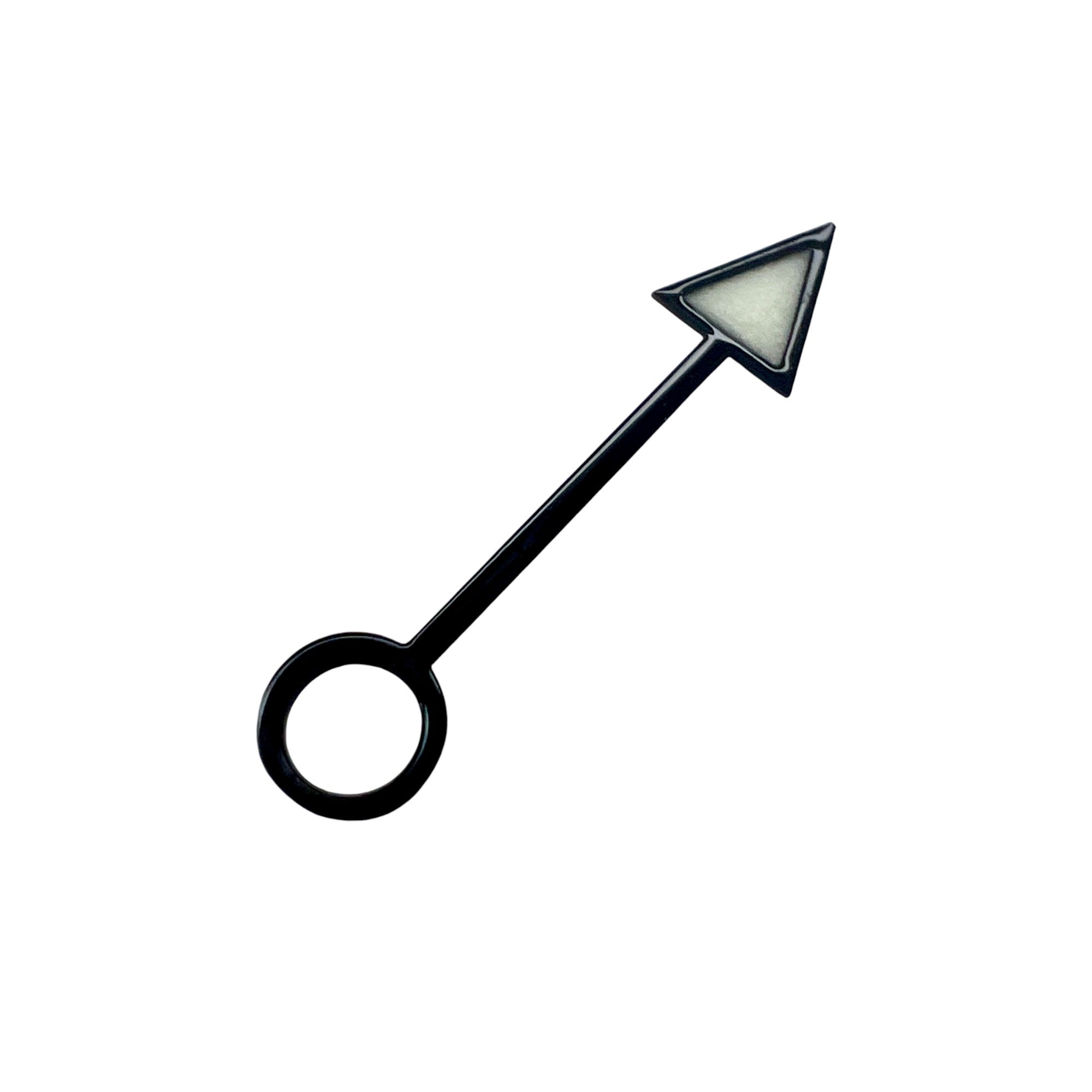 NH34: Polished Black GMT Hand